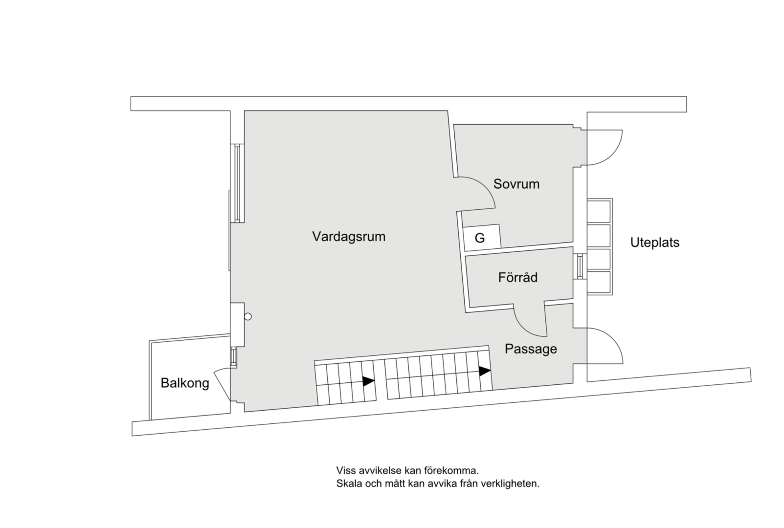 Planlösning från Stubbsundsvägen 1C, Kommande i Storängen, Nacka