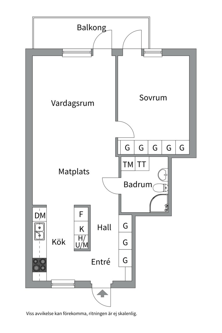 Planlösning från Ulvsbergsvägen 9C, Till salu i Tullinge Strand, Botkyrka