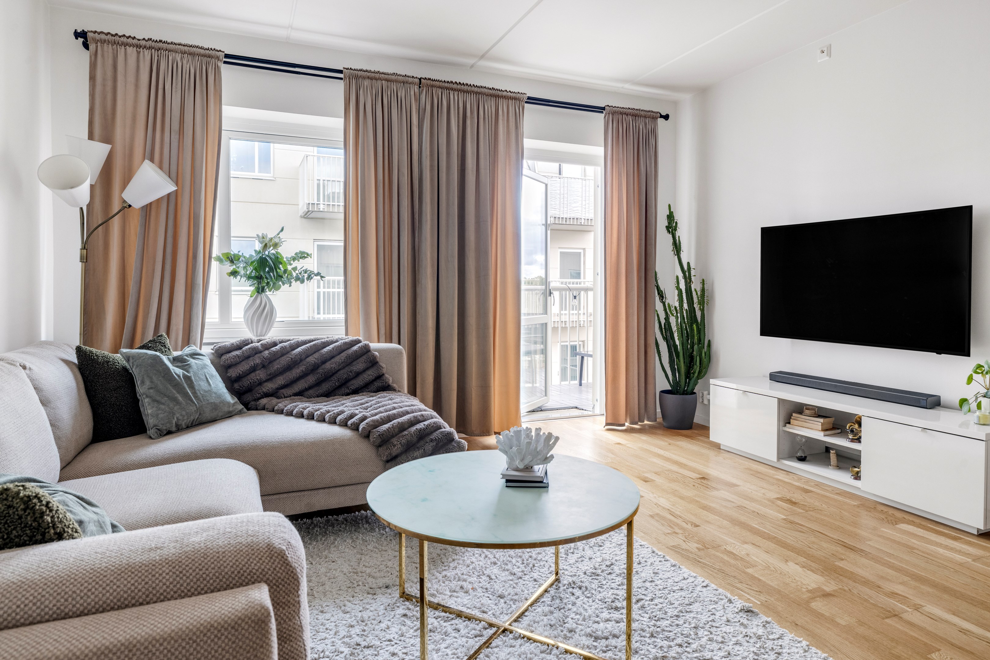 Bostadsbild från Råbyvägen 41, Kommande i Kapellgärdet, Uppsala