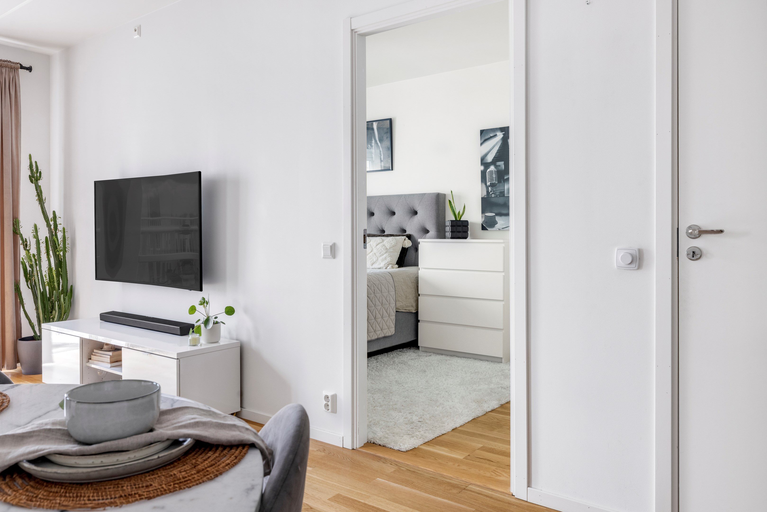 Bostadsbild från Råbyvägen 41, Kommande i Kapellgärdet, Uppsala