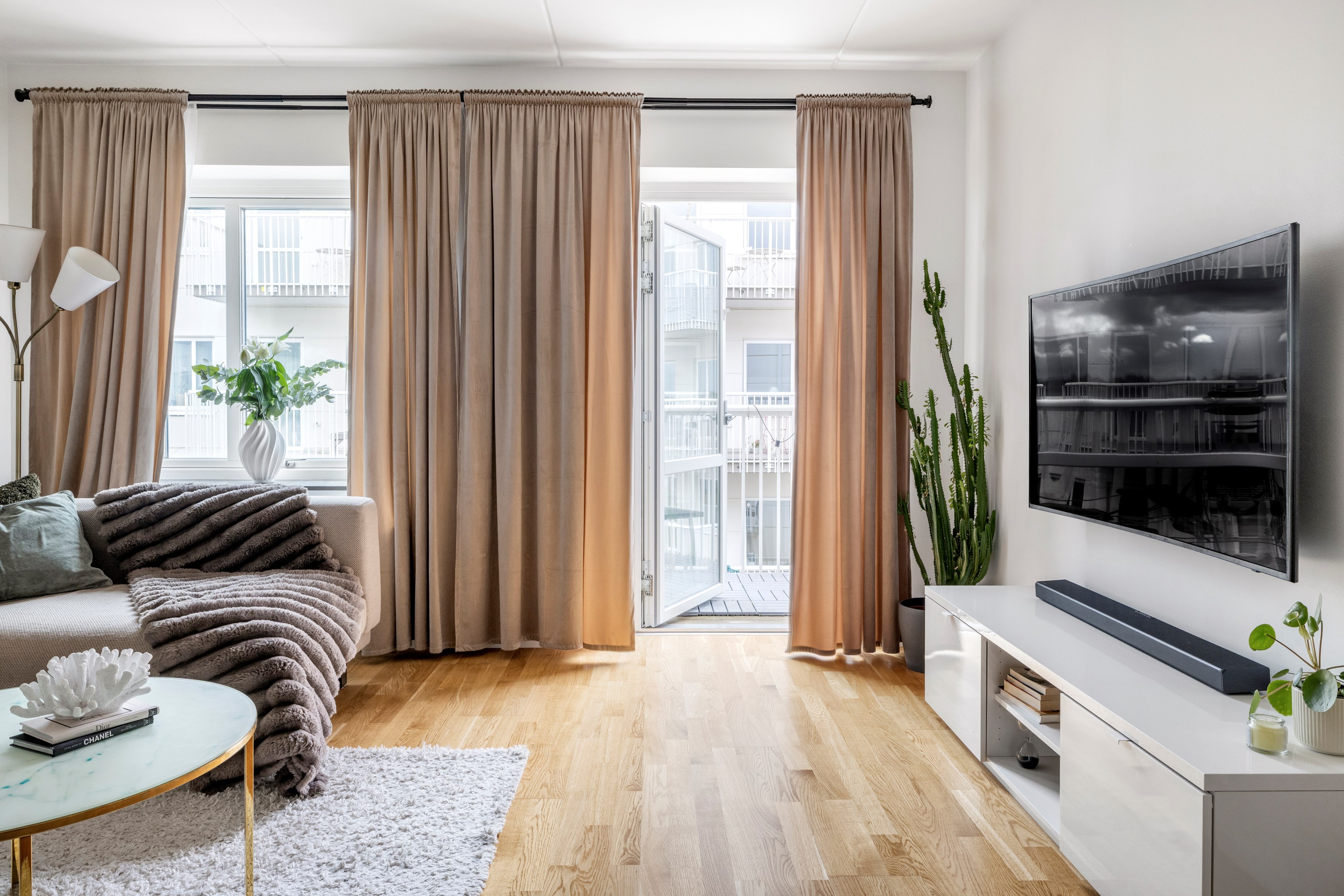 Bostadsbild från Råbyvägen 41, Kommande i Kapellgärdet, Uppsala