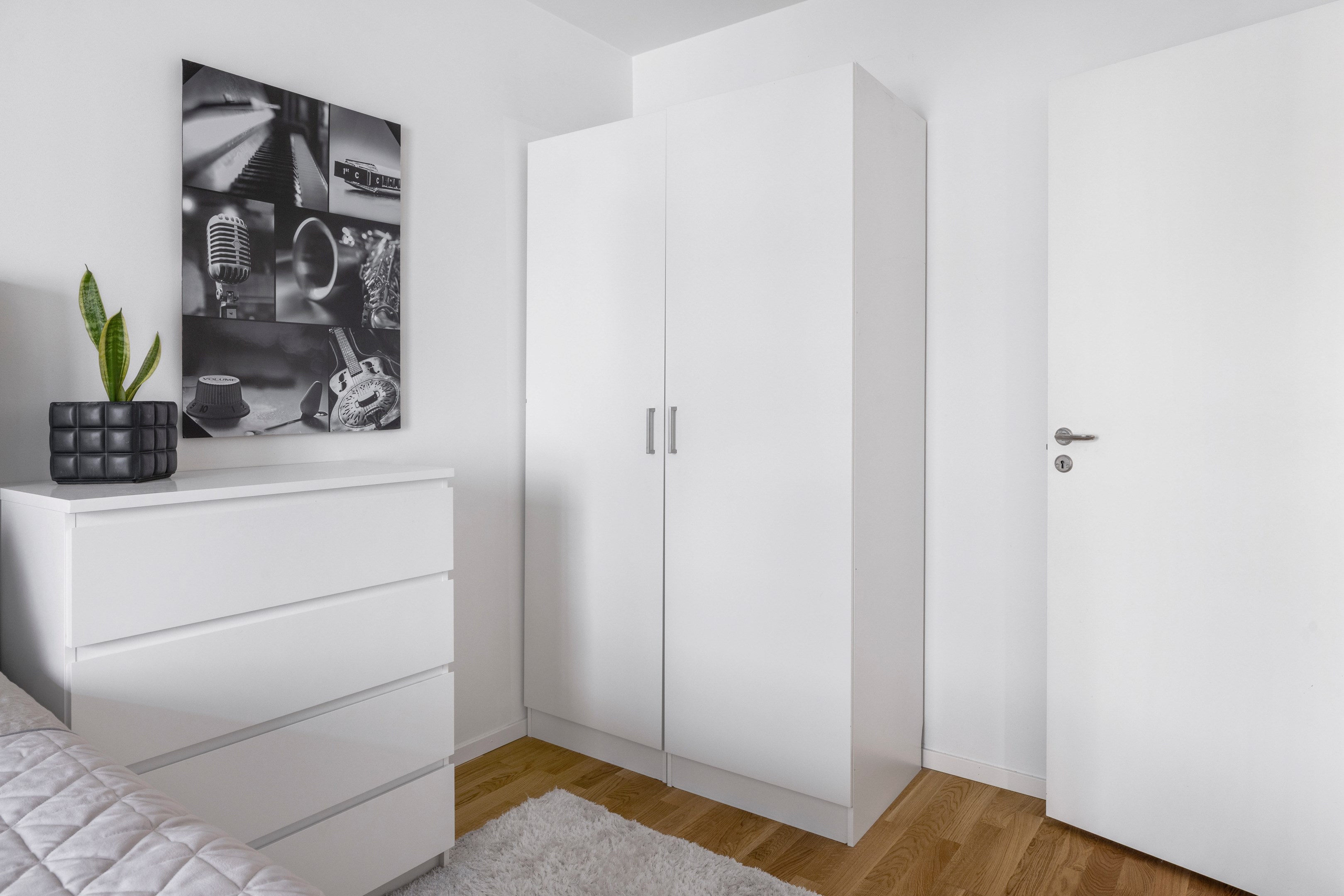 Bostadsbild från Råbyvägen 41, Kommande i Kapellgärdet, Uppsala