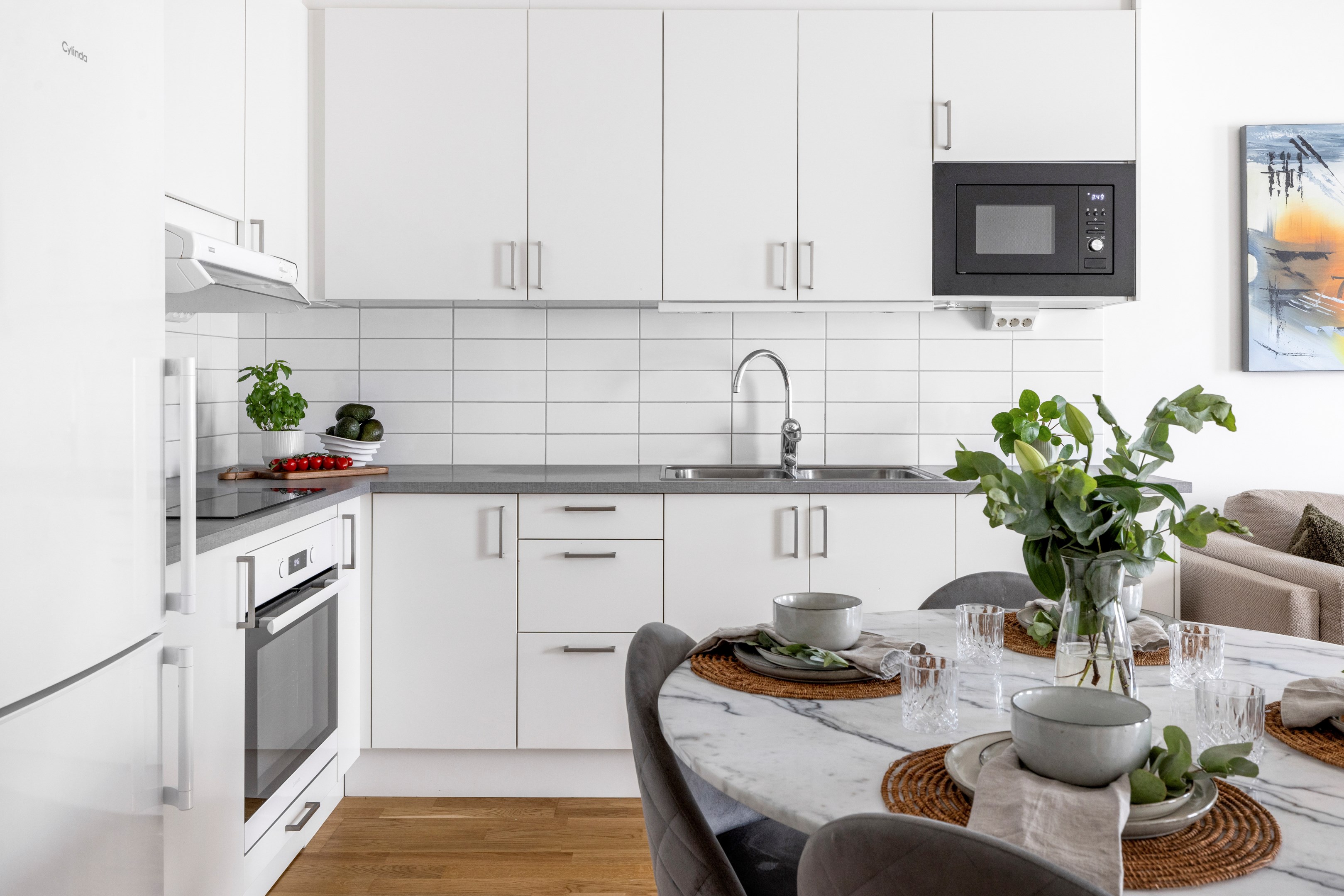 Bostadsbild från Råbyvägen 41, Kommande i Kapellgärdet, Uppsala