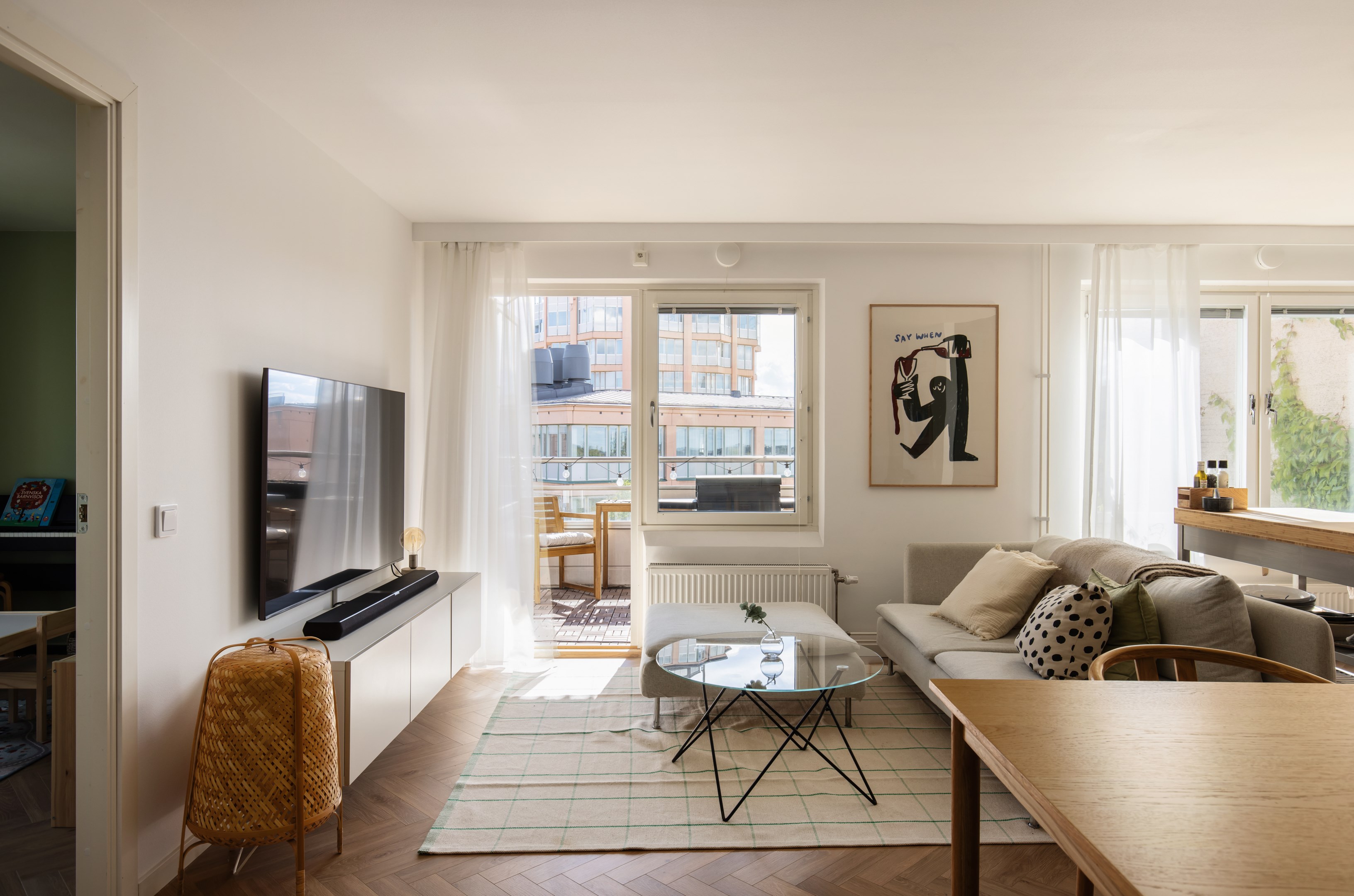 Bostadsbild från Fyrspannsvägen 31, Kommande i Jarlaberg, Nacka