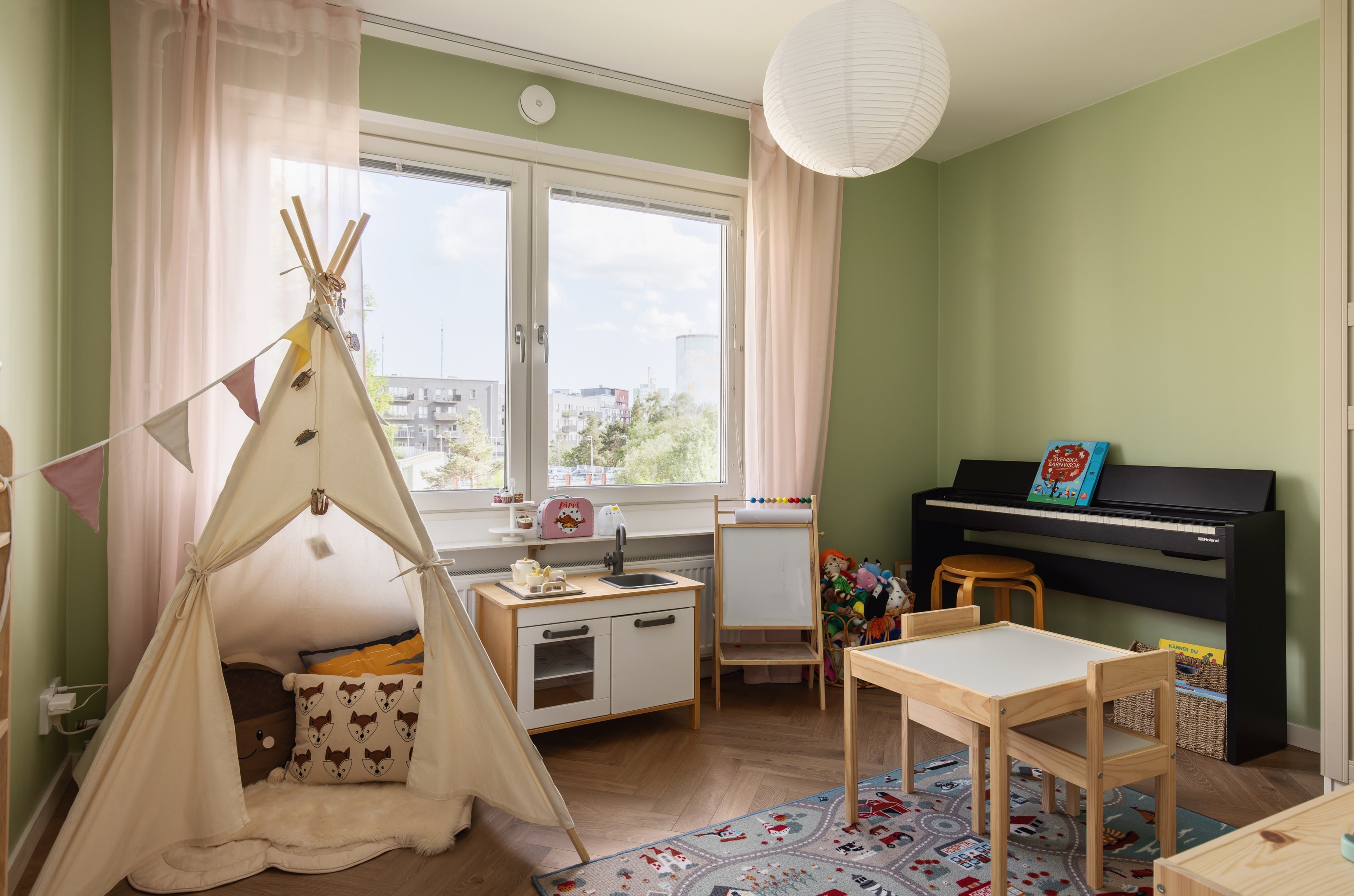 Bostadsbild från Fyrspannsvägen 31, Kommande i Jarlaberg, Nacka