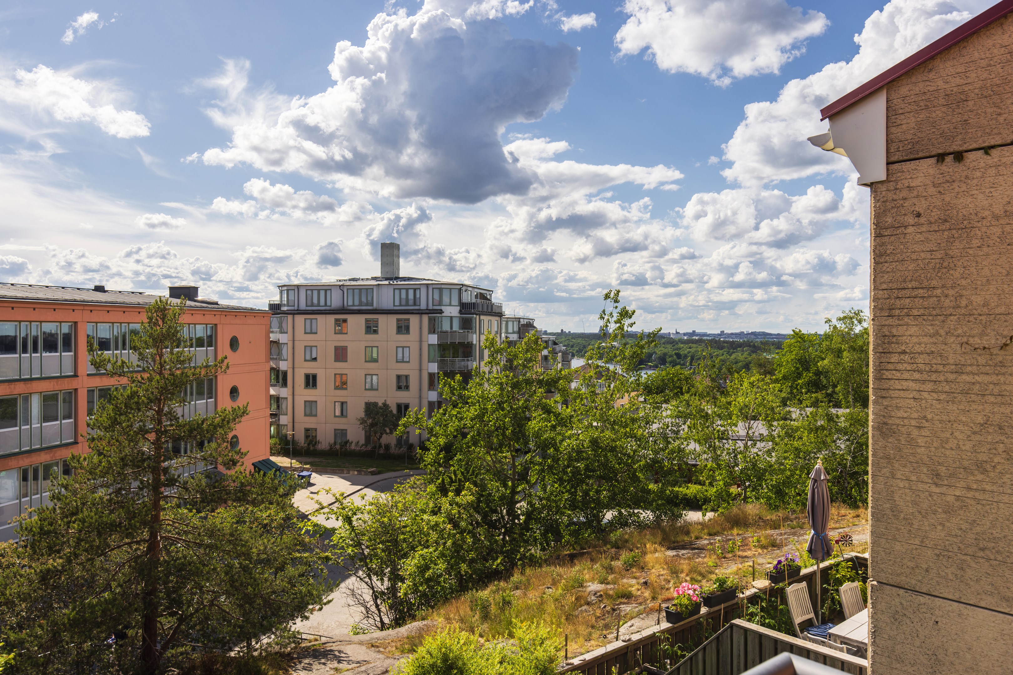 Bostadsbild från Fyrspannsvägen 31, Kommande i Jarlaberg, Nacka