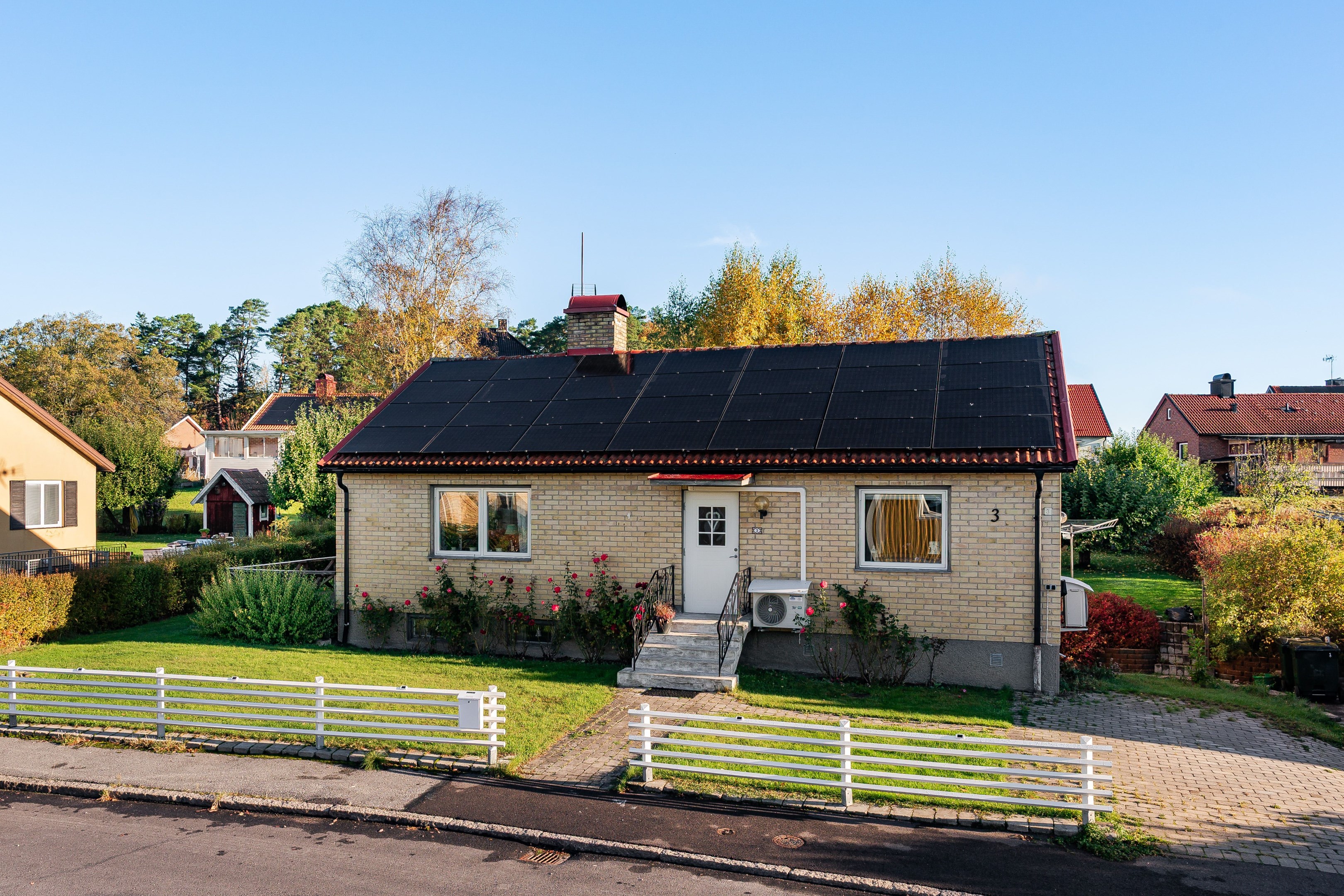 Trevlig enplansvilla med hel källare