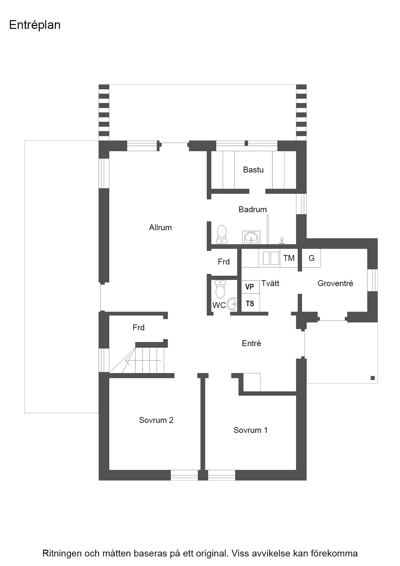 Planritning entréplan
