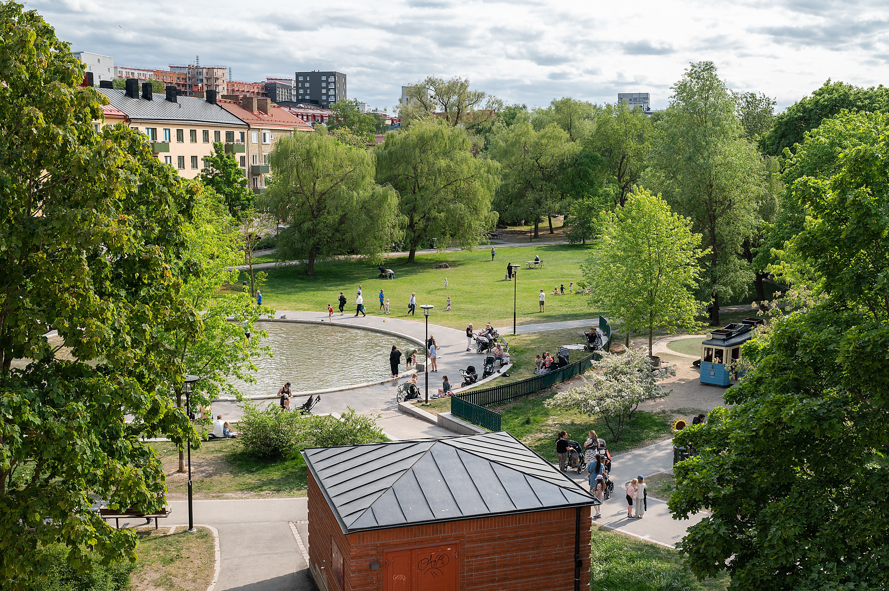 Bostadsbild från Tellusborgsvägen 50, Kommande i Midsommarkransen, Stockholm