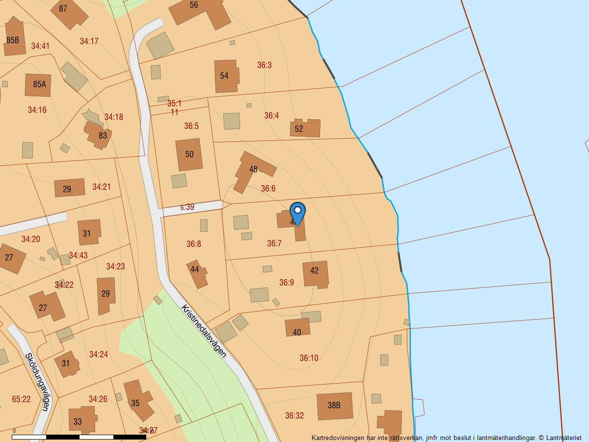 Bostadsbild från Kristinedalsvägen 46, Till salu i Skuru, Nacka