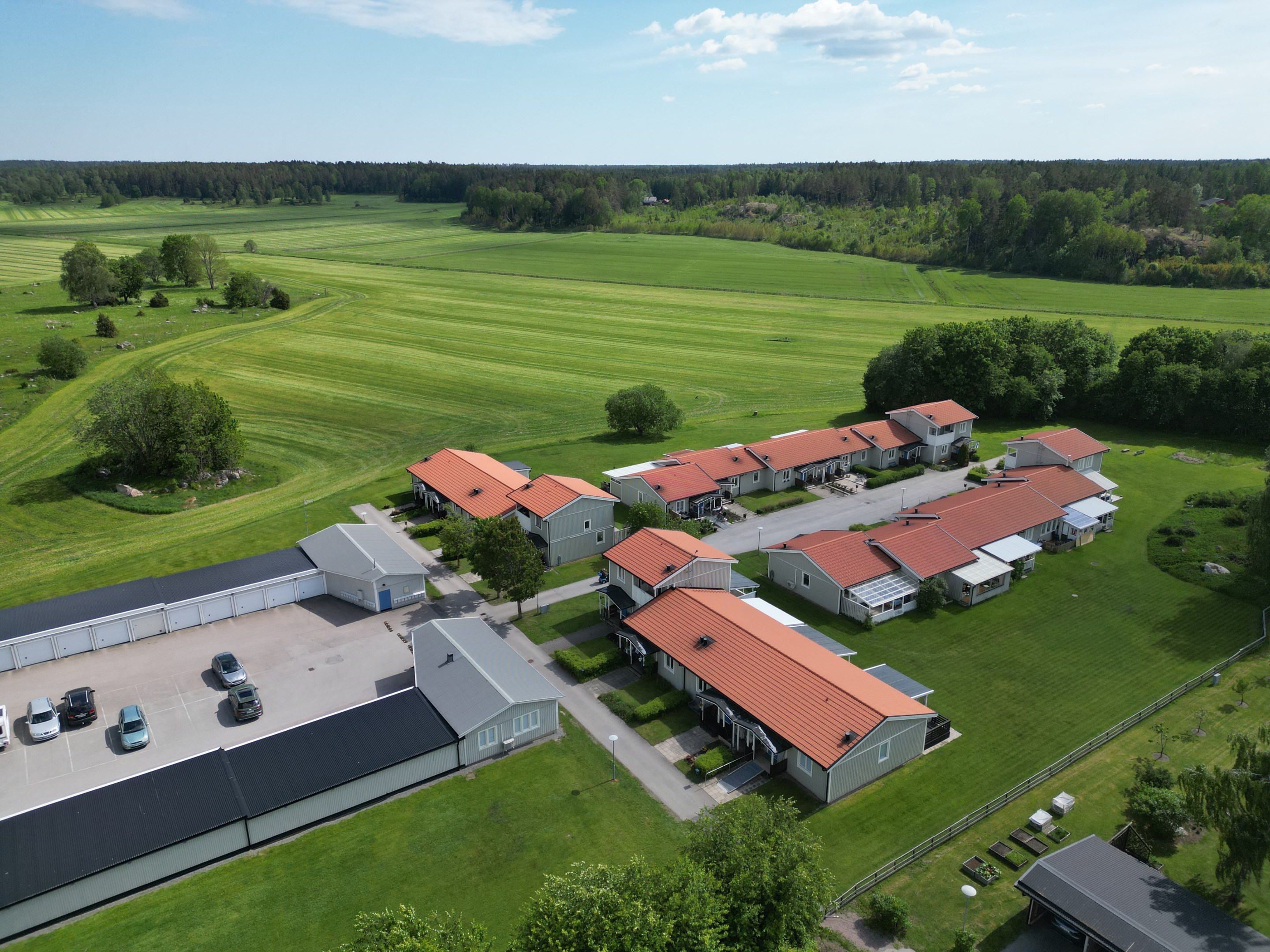 Drönarbild området
