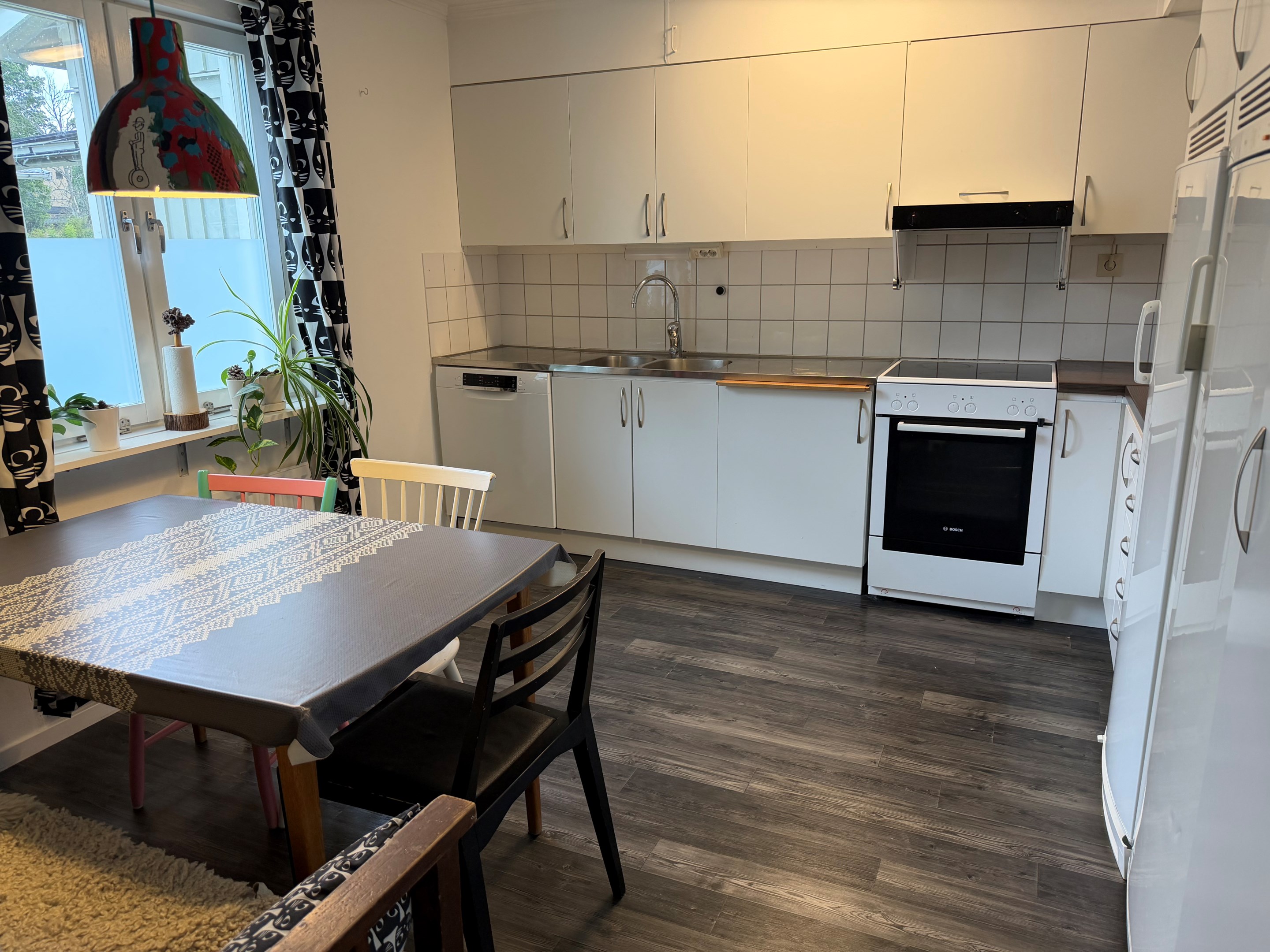 Kök med matplats