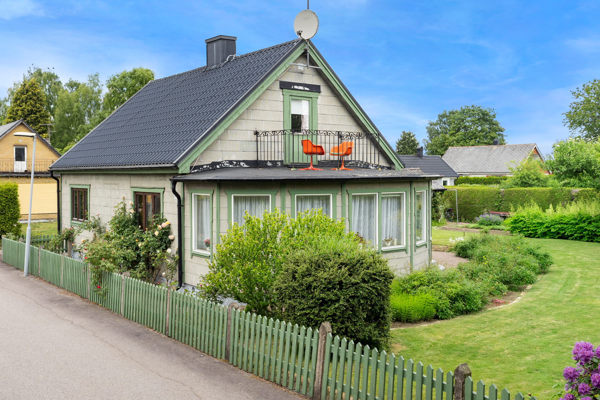 Ett väldigt väldvårdat hem som nästan är i original
