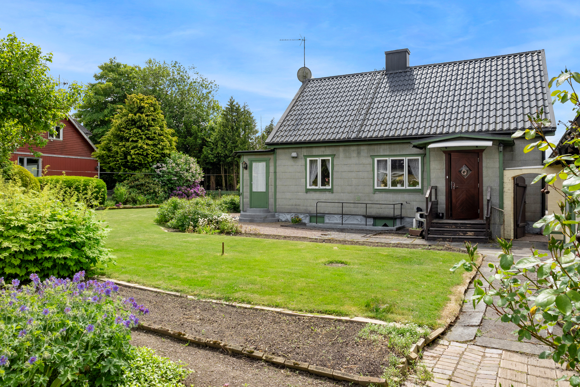Det lilla söta huset som är otroligt välvårdat