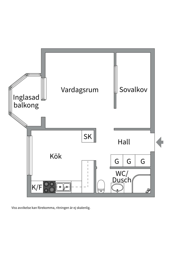 Planlösning från Alphyddevägen 47, Kommande i Alphyddan, Nacka
