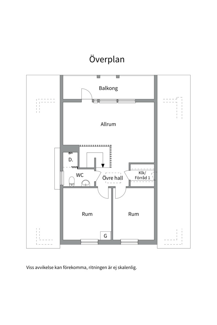 Planlösning från Bonadsvägen 9, Till salu i Nåntuna, Uppsala