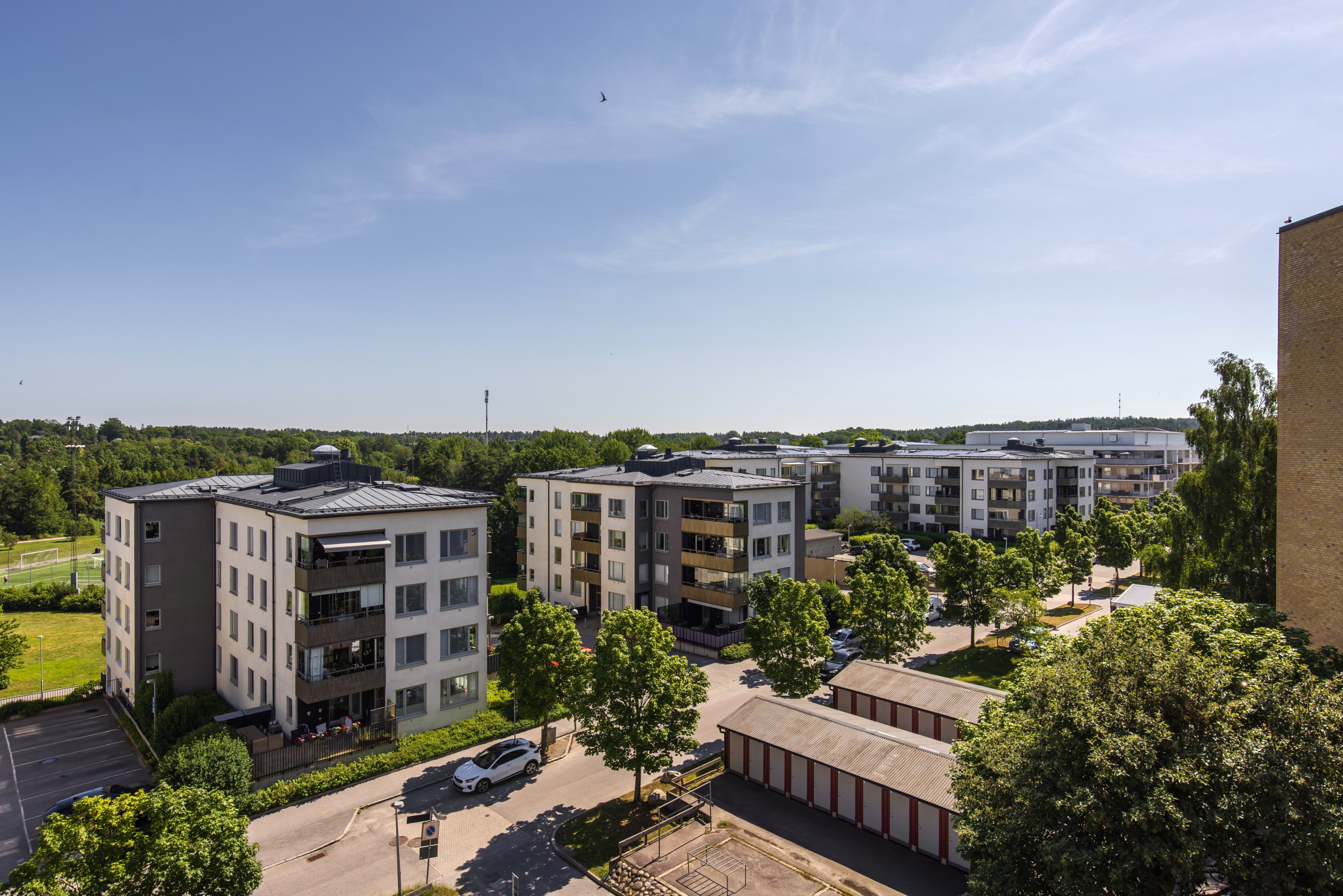 Bostadsbild från Stensövägen 15, Kommande i Älta, Nacka