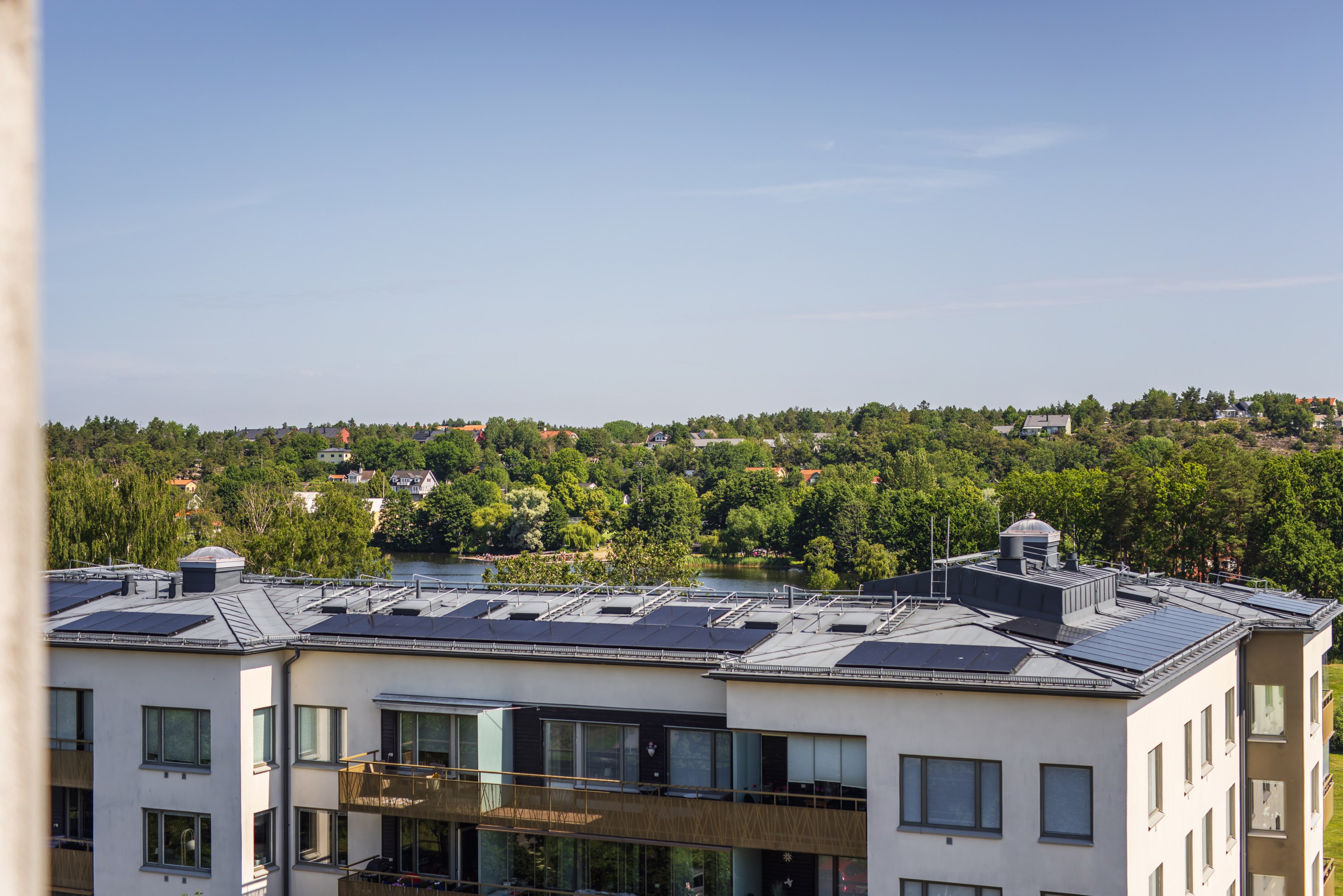 Bostadsbild från Stensövägen 15, Kommande i Älta, Nacka