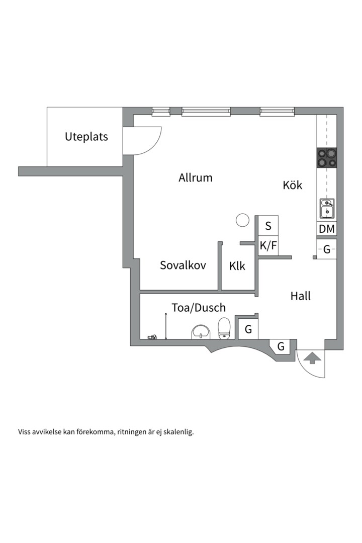 Planlösning från Månstorpsvägen 26, Till salu i G:a Tullingeberg, Botkyrka