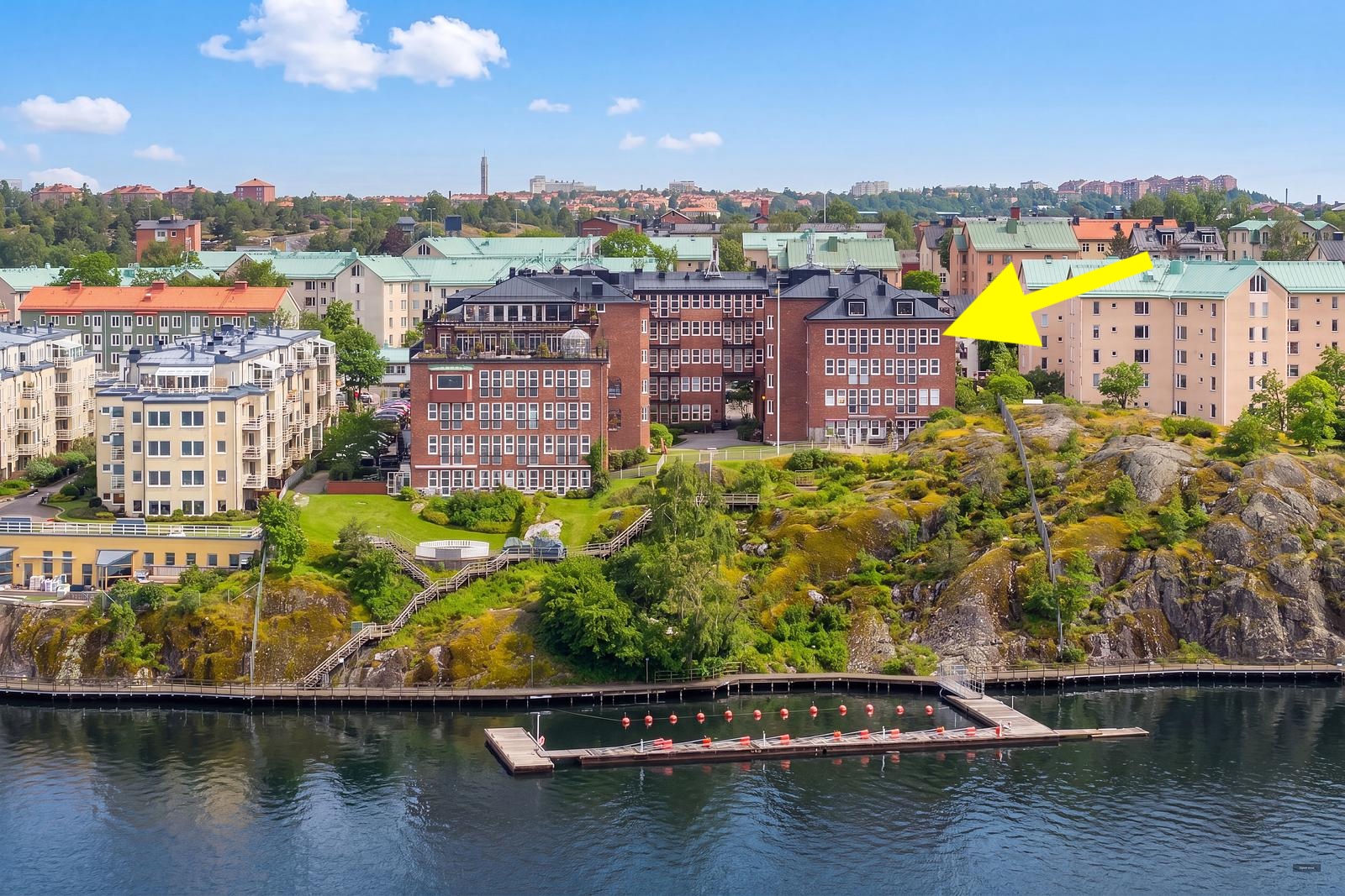 Bostadsbild från Sjöbjörnsvägen 66C, Kommande i Gröndal, Stockholm