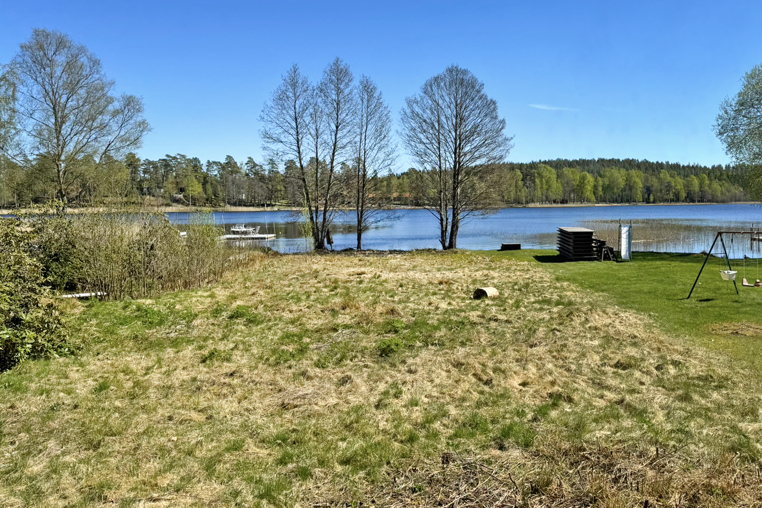 Härlig öppen tomt