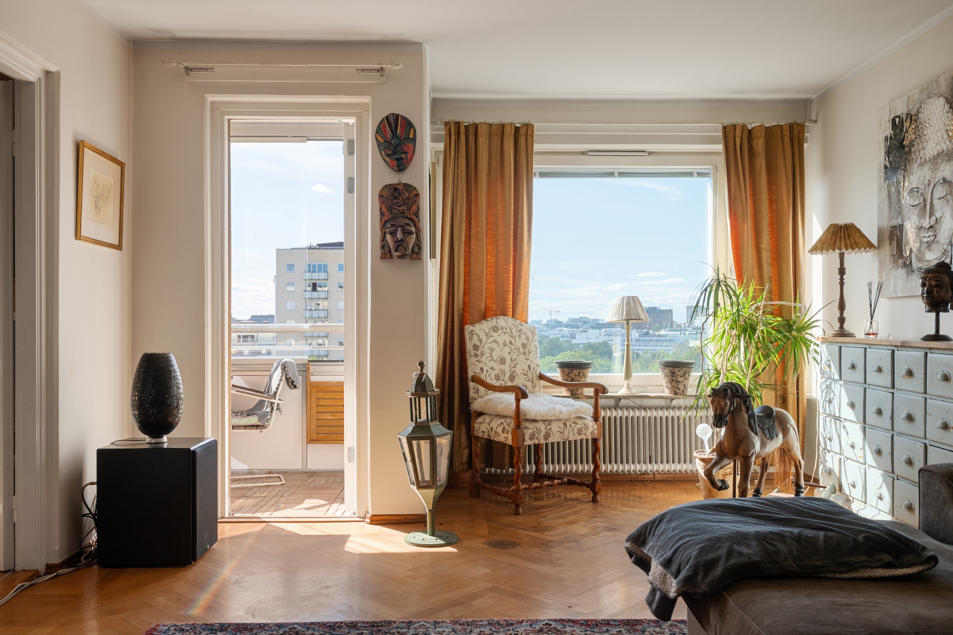Bostadsbild från Nybodagatan 7, 9 tr, Såld i Solna - Skytteholm, Solna