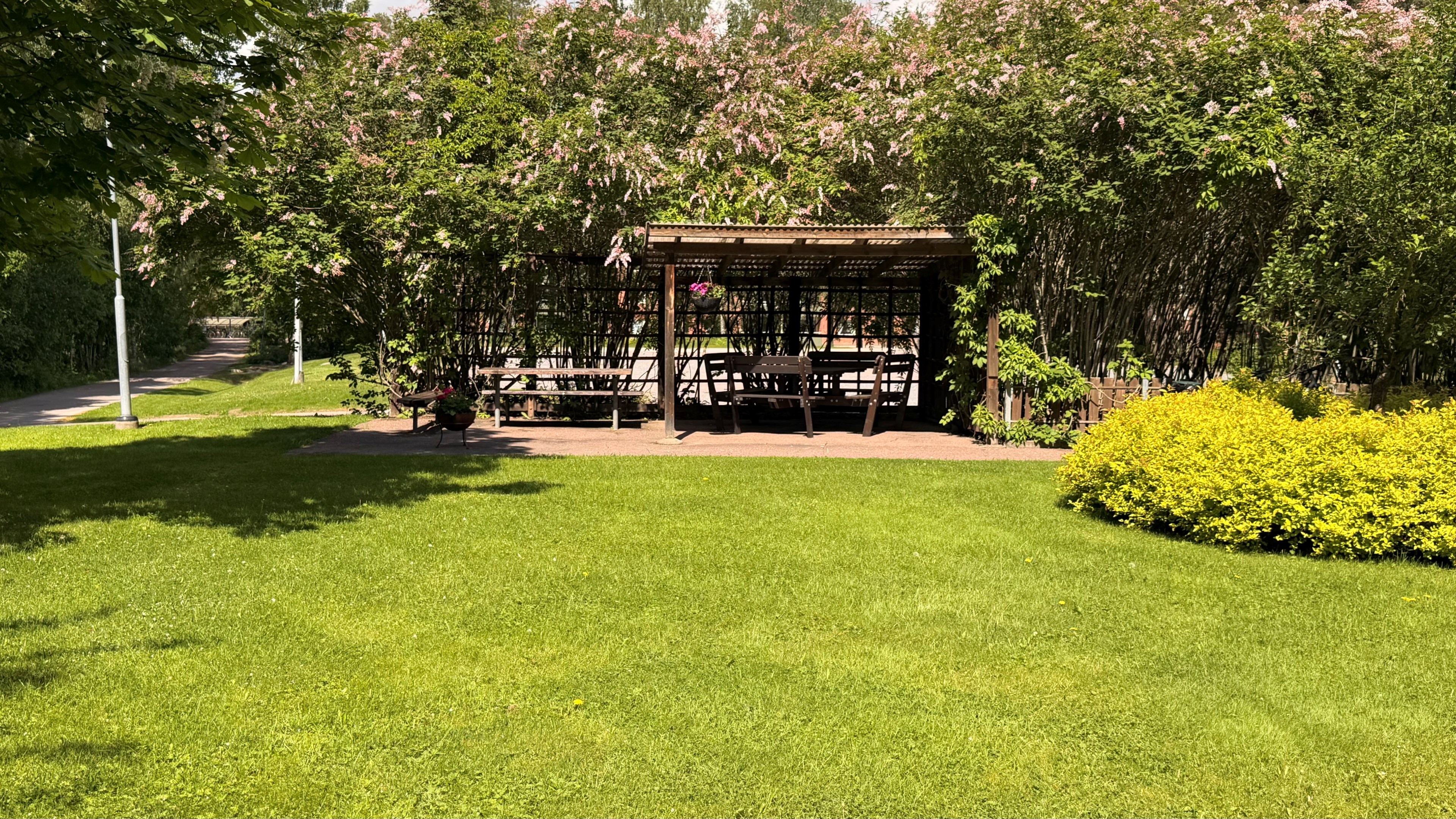 Pergola utanför 7:an
