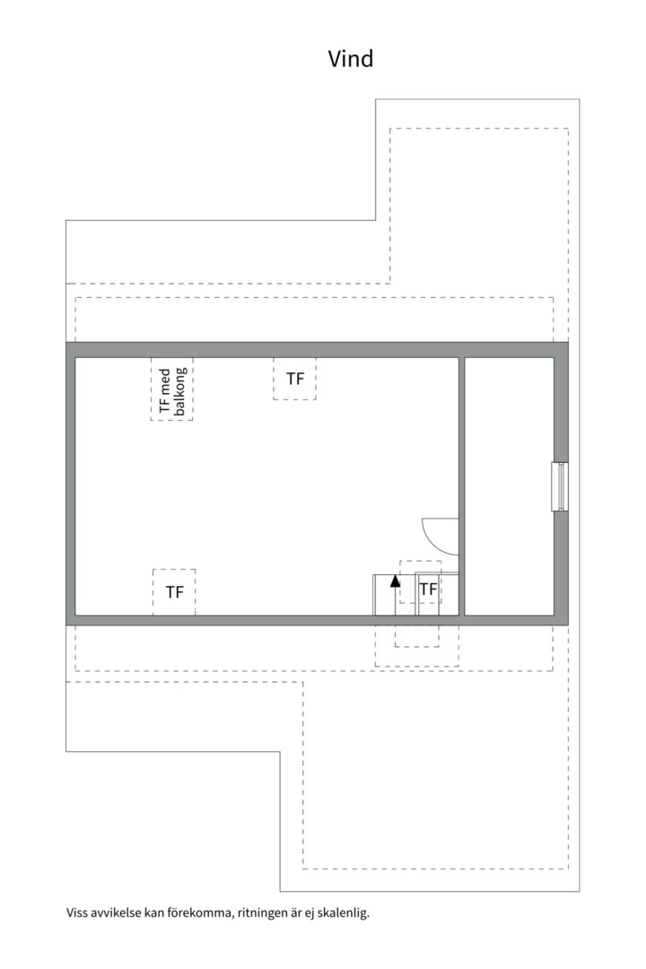 Planlösning från Odenvägen 6A, Kommande i Neglinge - Saltsjöbaden, Nacka