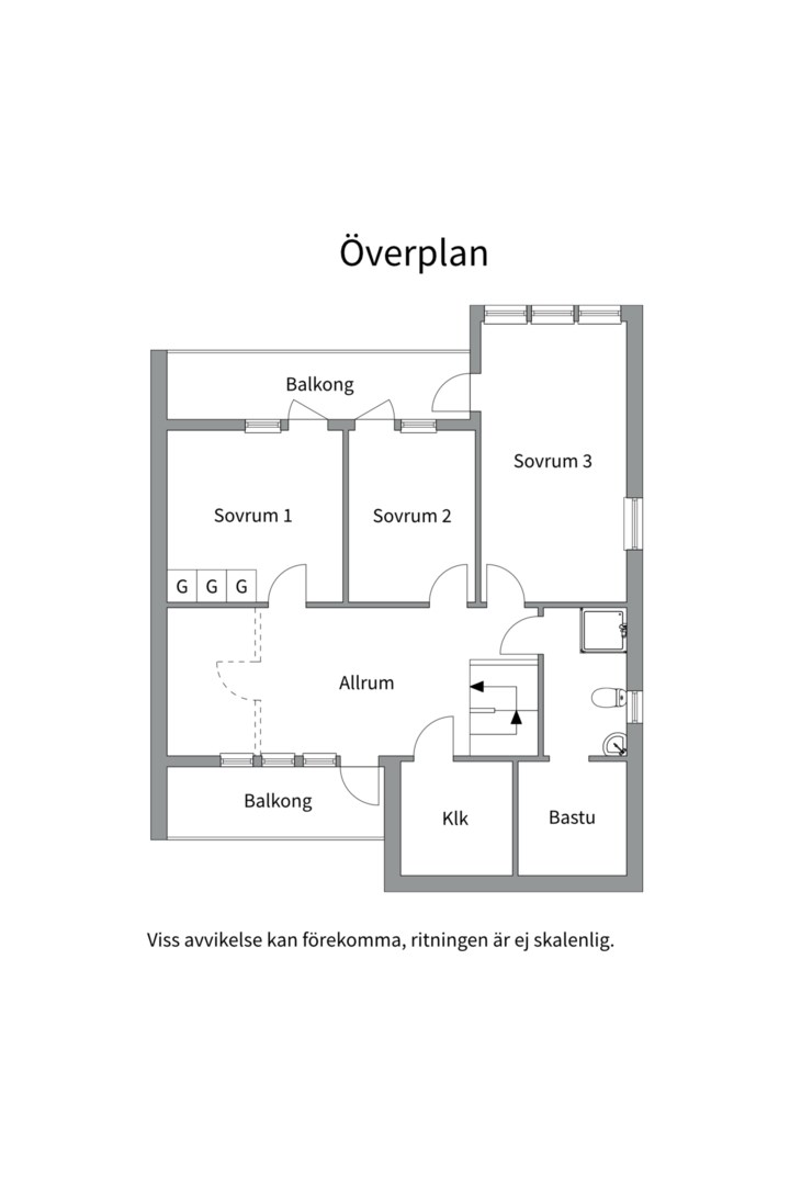 Planlösning från Odenvägen 6A, Kommande i Neglinge - Saltsjöbaden, Nacka