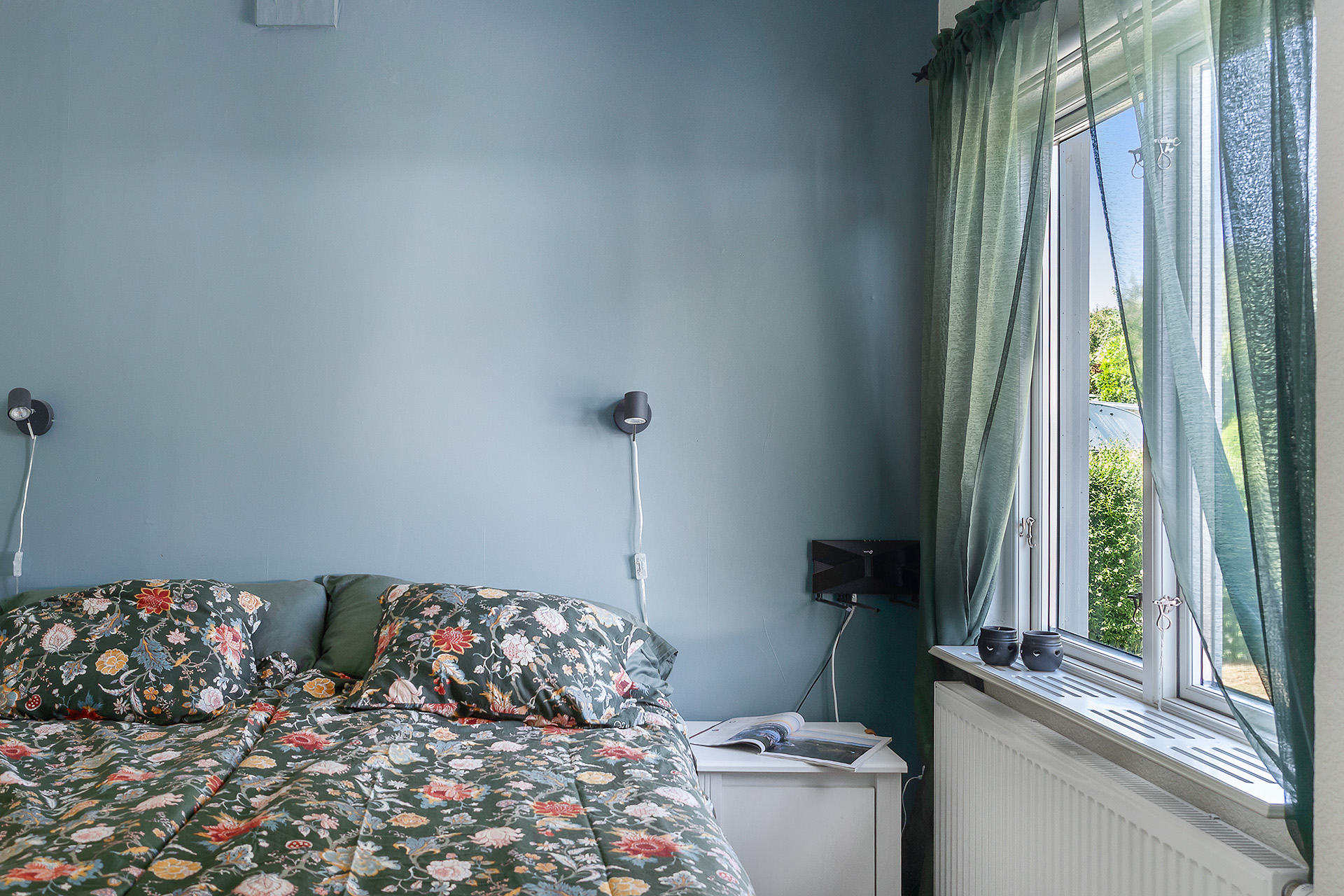 Masterbedroom på bottenvåningen