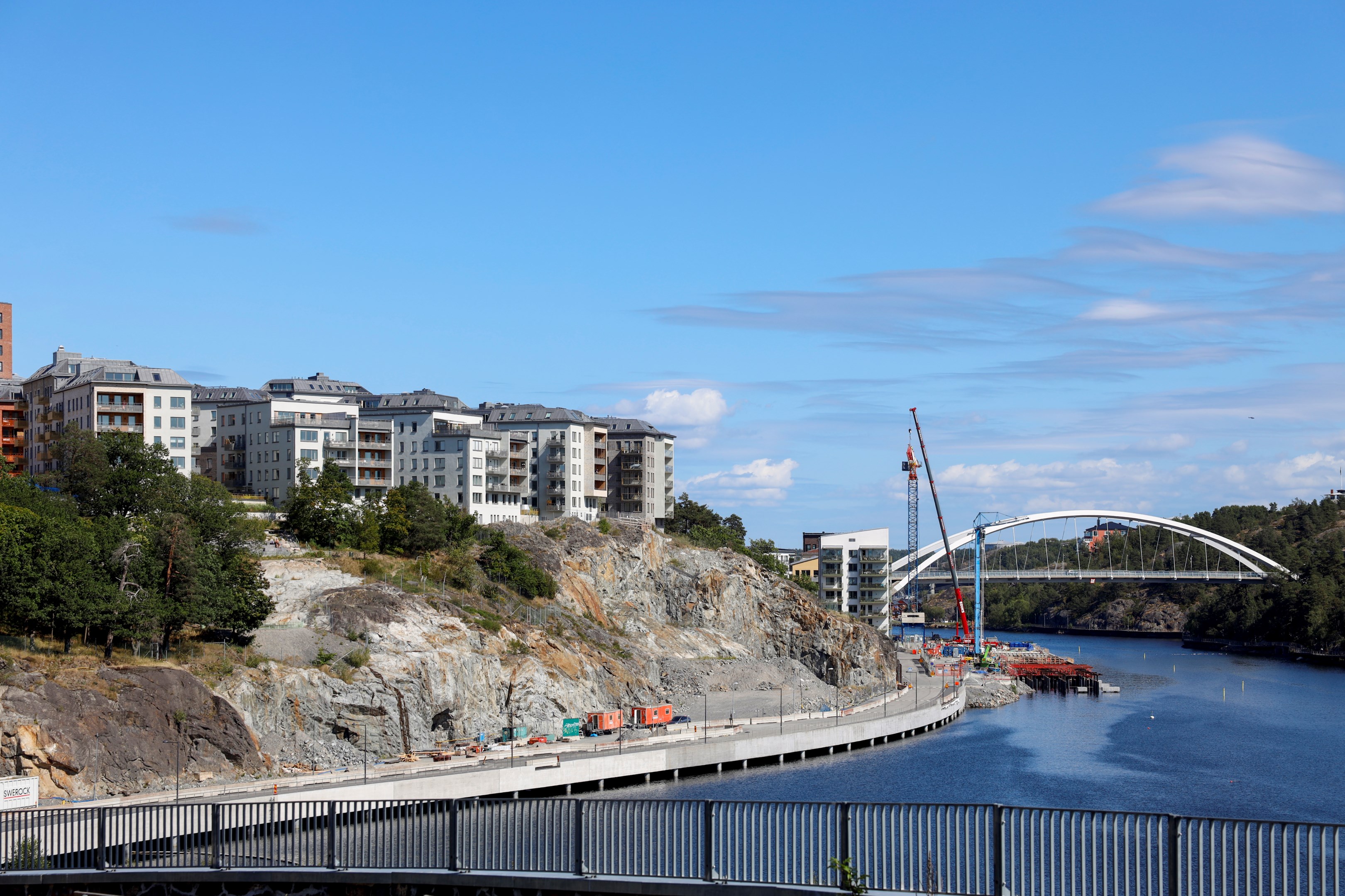 Bostadsbild från Kvarnholmsvägen 39 C, Kommande i Finnboda Hamn, Nacka