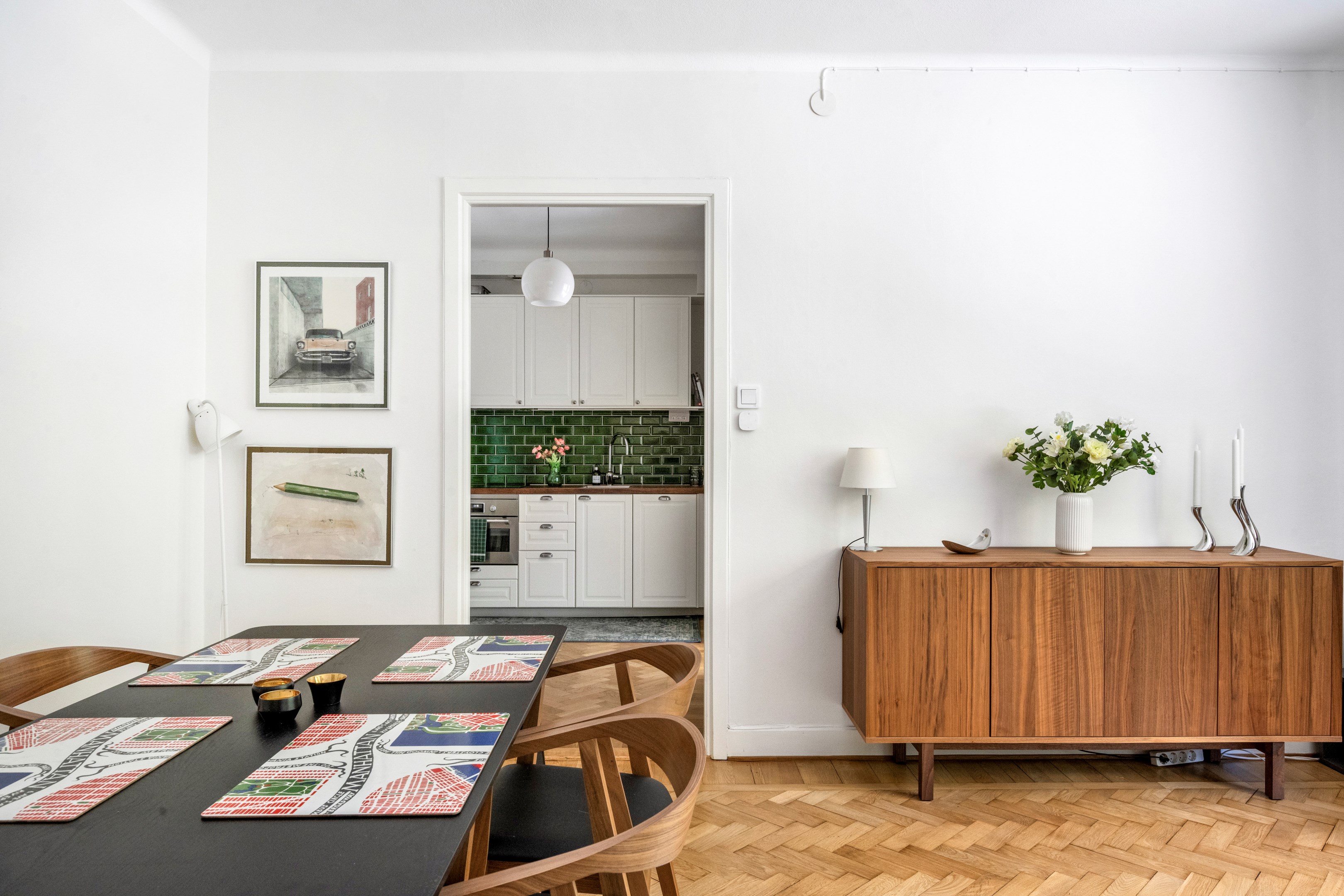 Bostadsbild från Gropgränd 2A, Kommande i Öfre Slotts, Uppsala