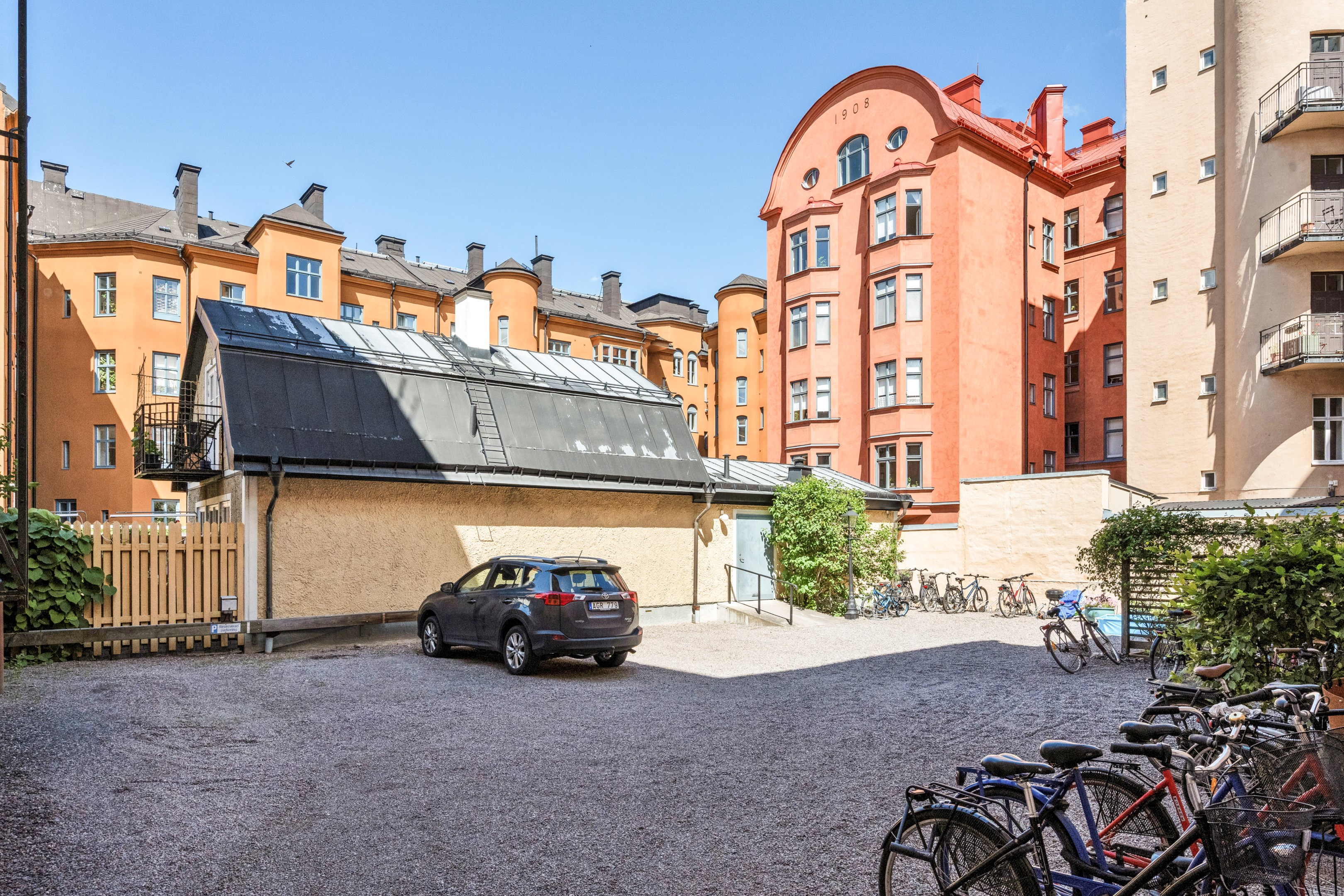 Bostadsbild från Gropgränd 2A, Kommande i Öfre Slotts, Uppsala