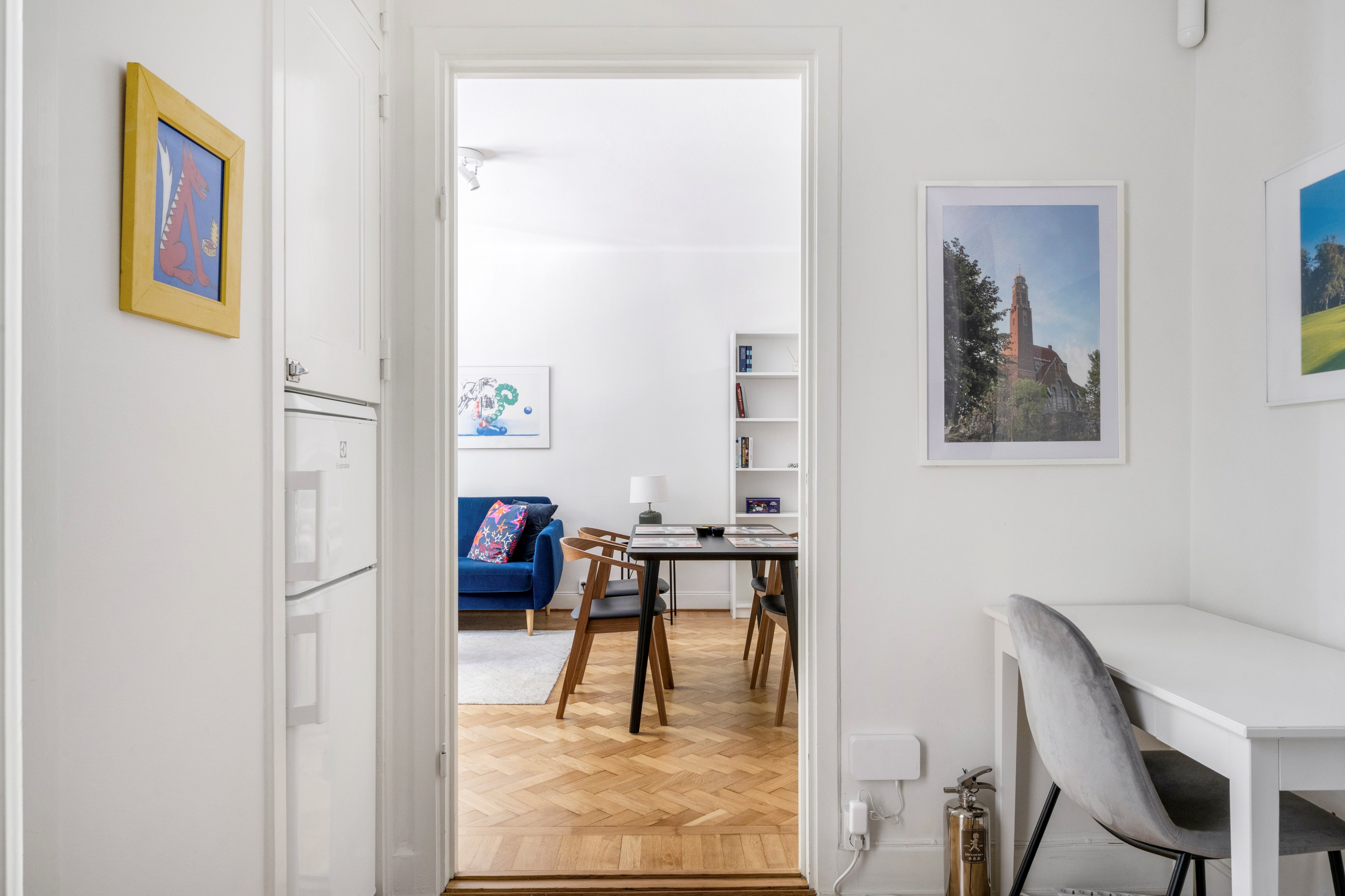 Bostadsbild från Gropgränd 2A, Kommande i Öfre Slotts, Uppsala