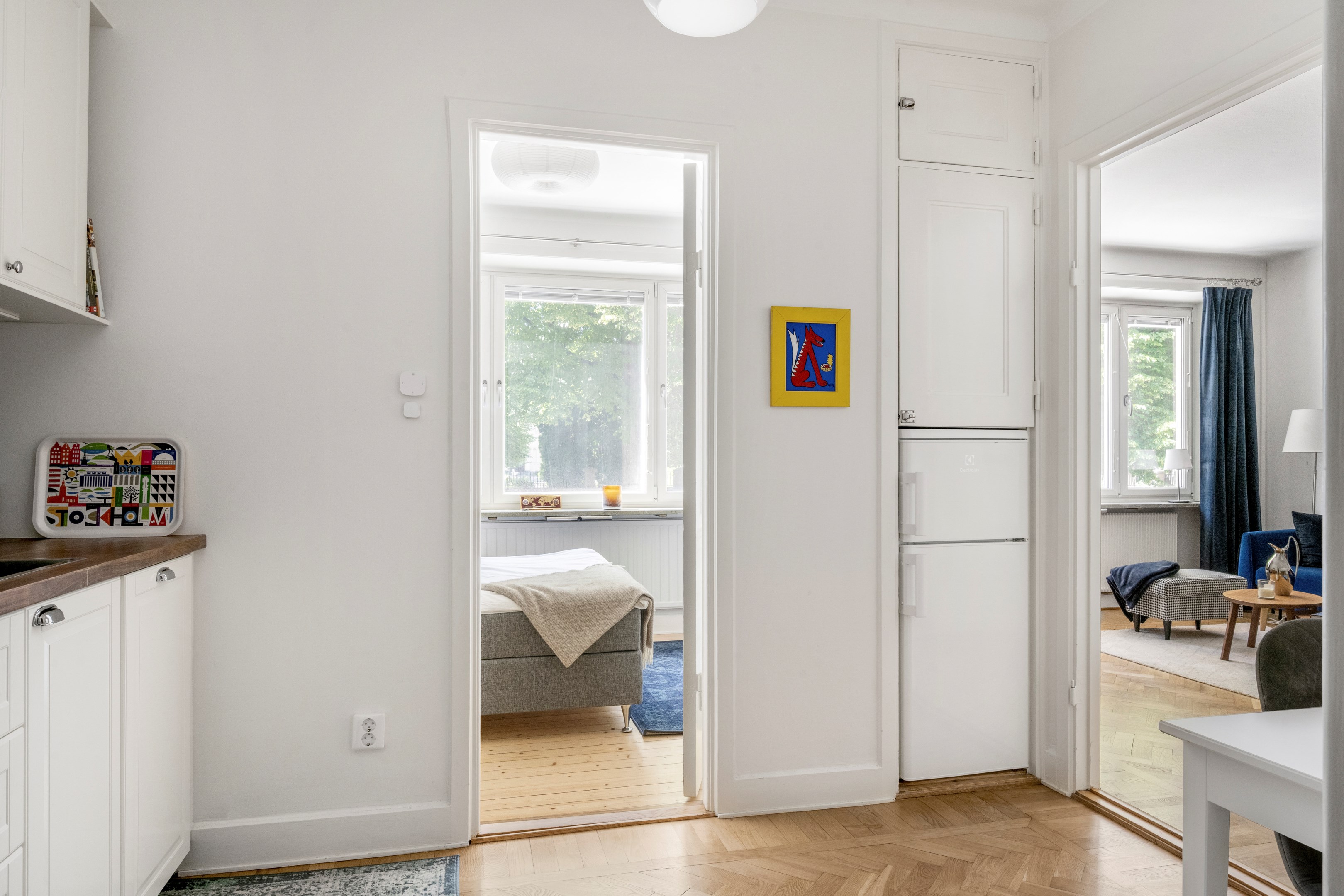 Bostadsbild från Gropgränd 2A, Kommande i Öfre Slotts, Uppsala