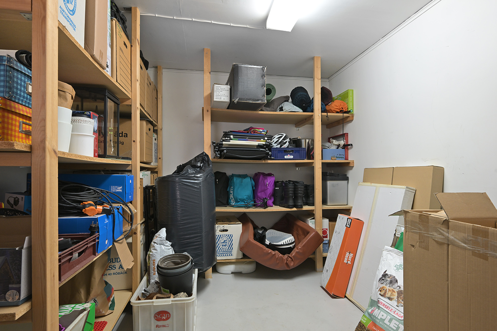 Förrådsdel i garge