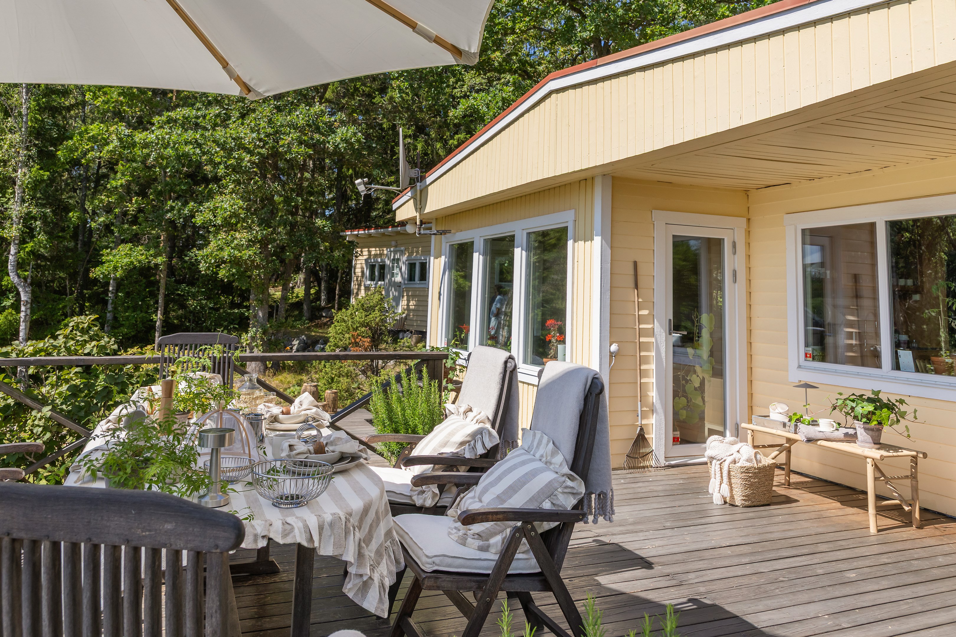 Bostadsbild från Minkvägen 6, Kommande i Evlinge, Värmdö
