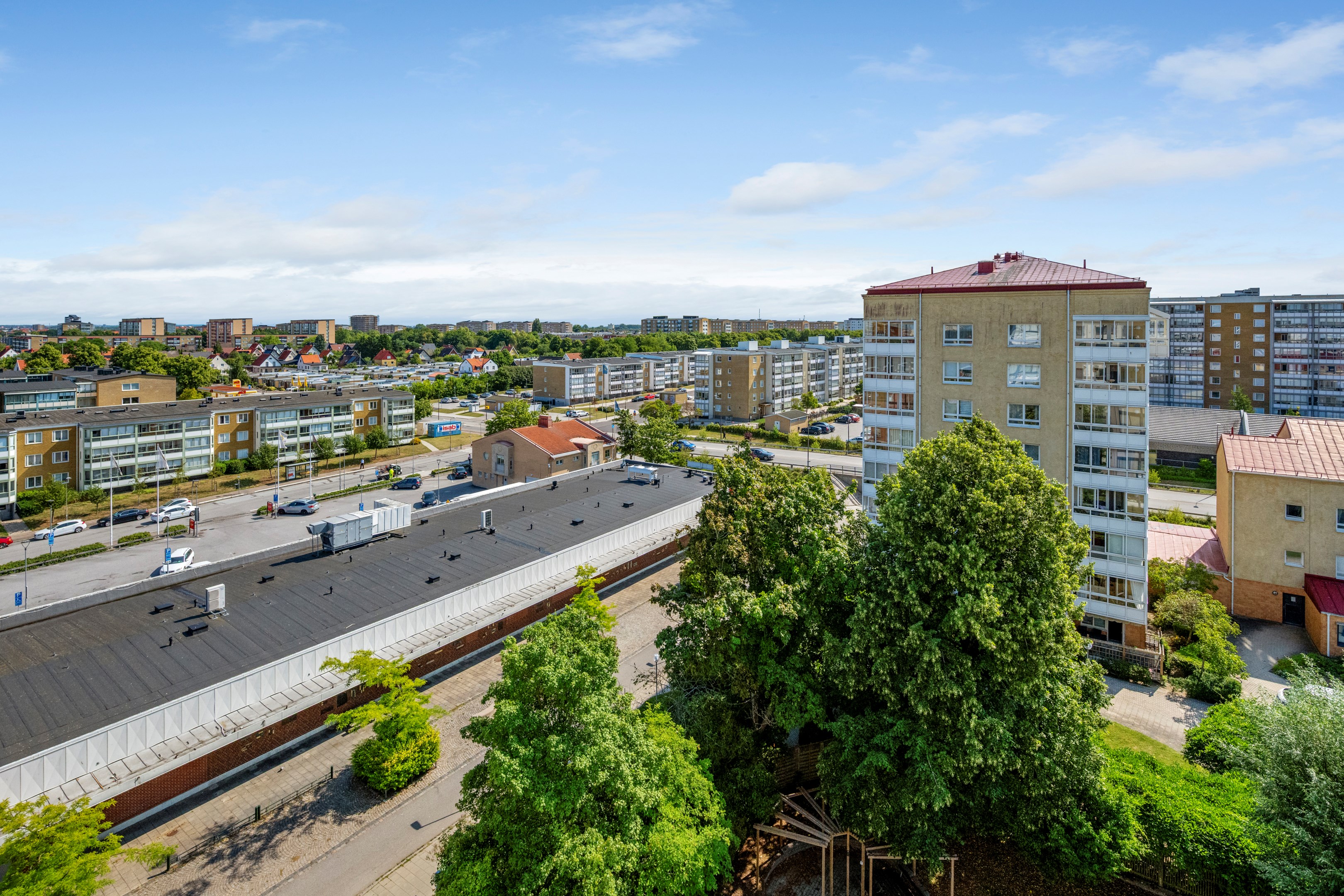 Utsikt mot centrum