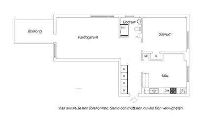 Bostadsbild från Björnstigen 109, Såld i Bergshamra, Solna