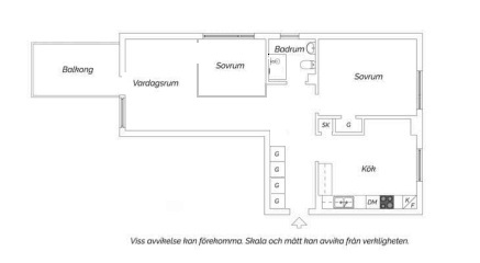Bostadsbild från Björnstigen 109, Såld i Bergshamra, Solna