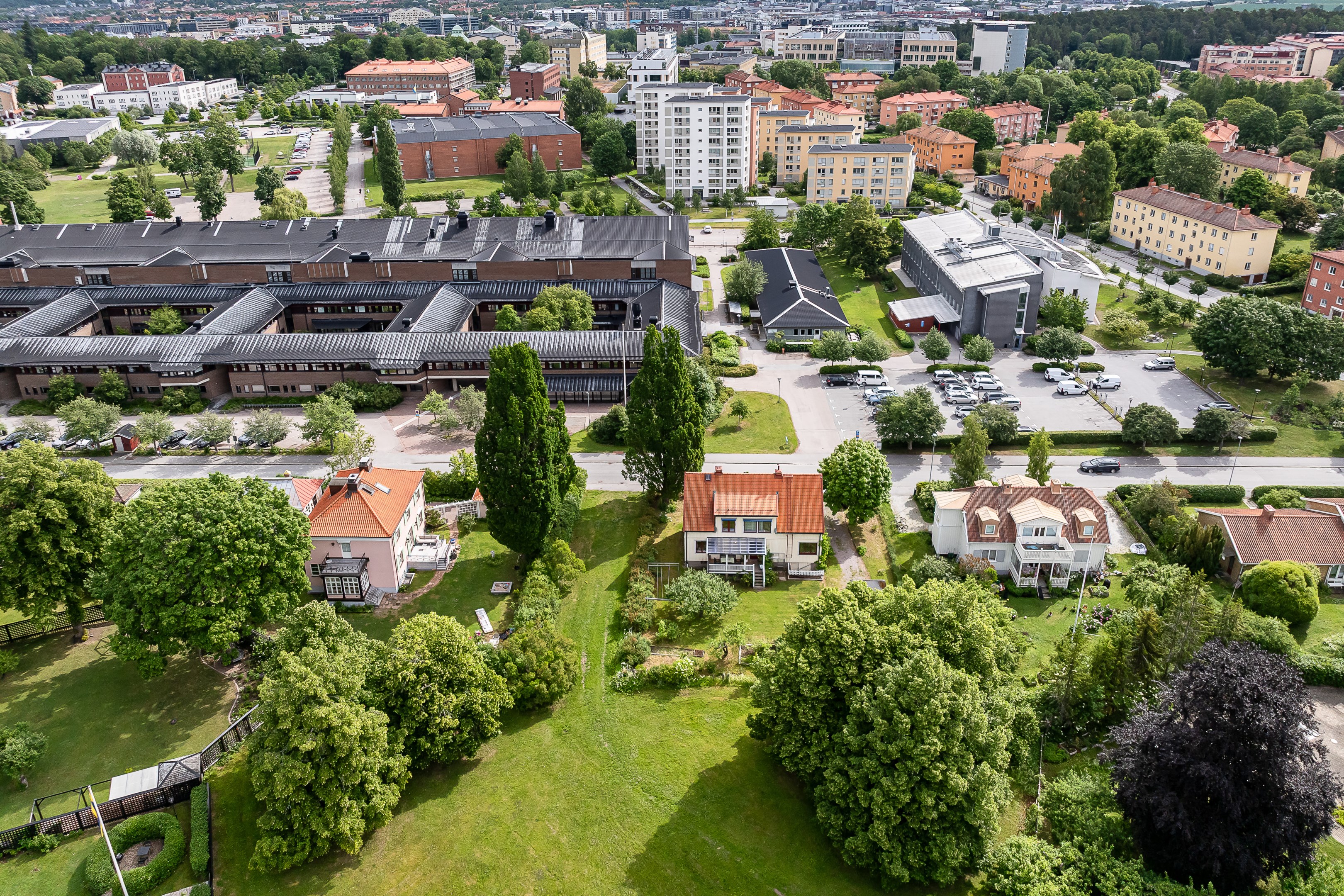 Bostadsbild från Villavägen 25, Kommande i Kåbo, Uppsala