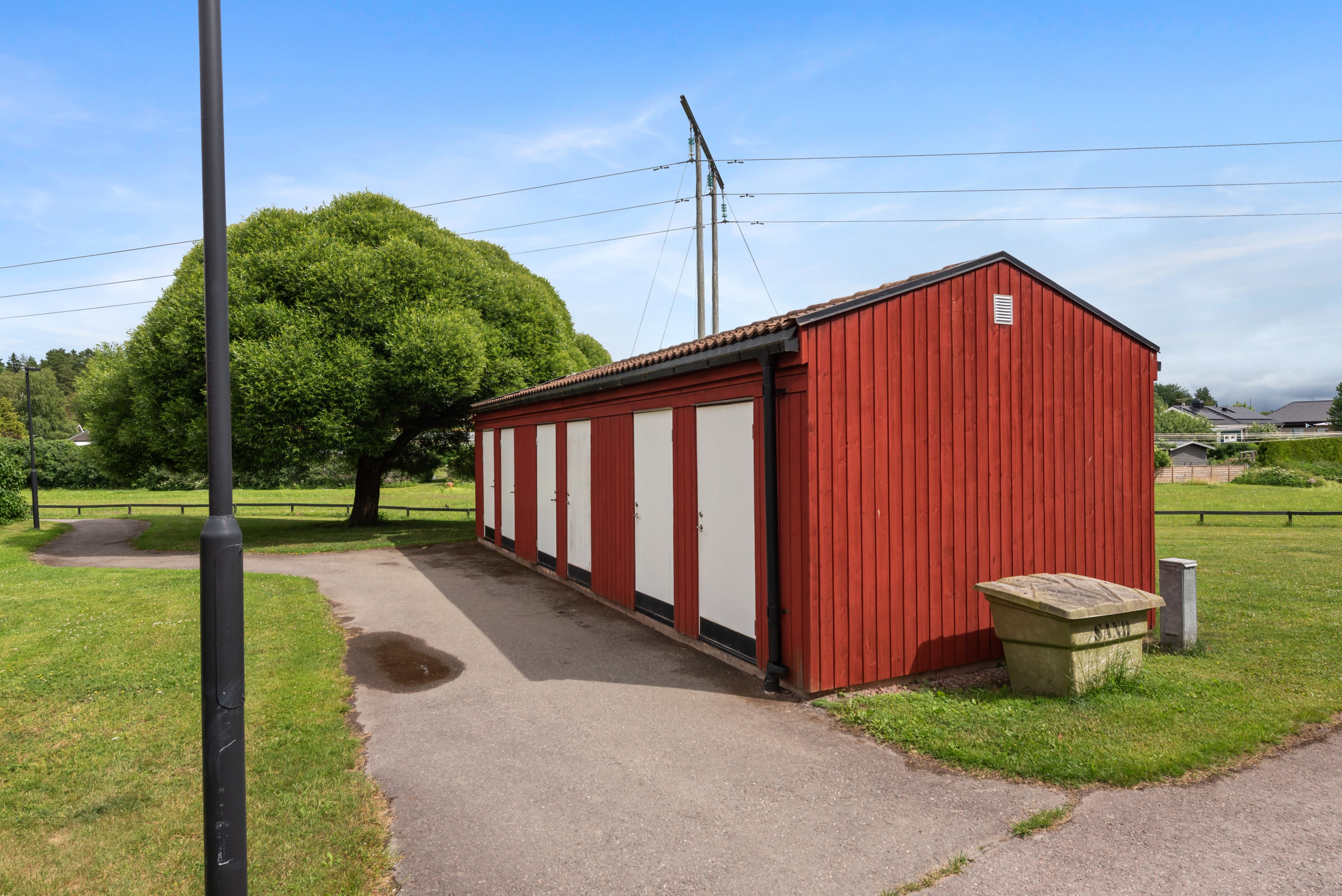 Förrådslänga i föreningen