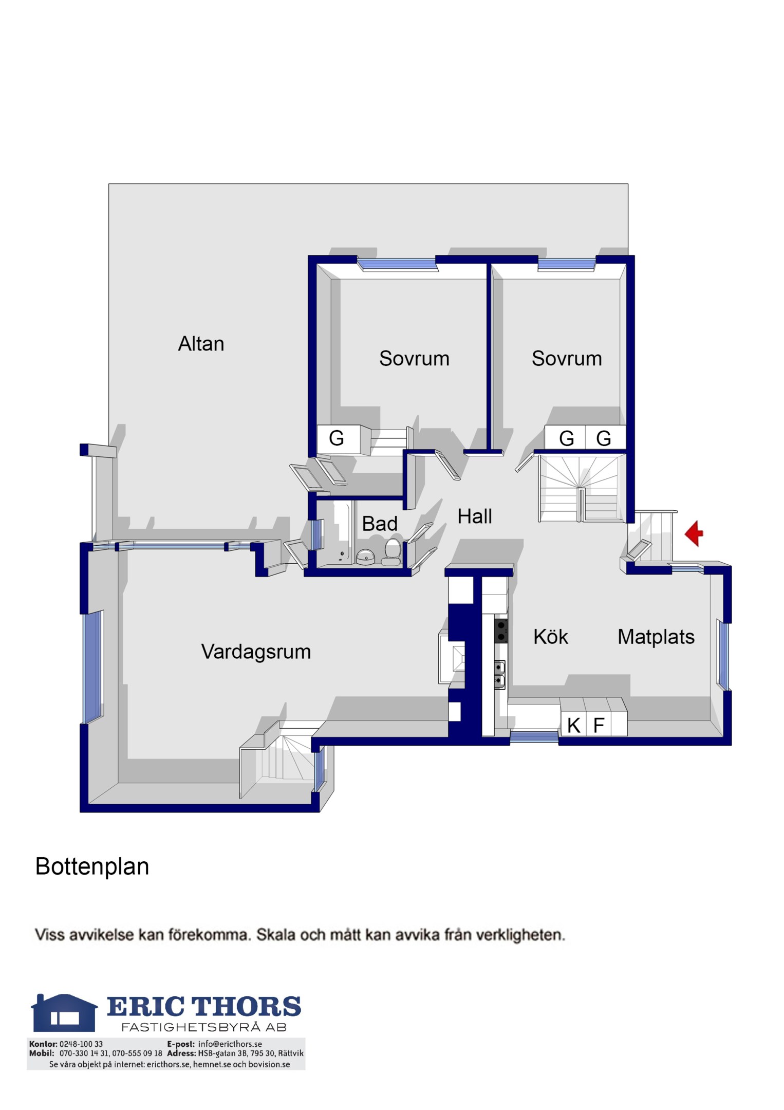 Planlösning E-plan