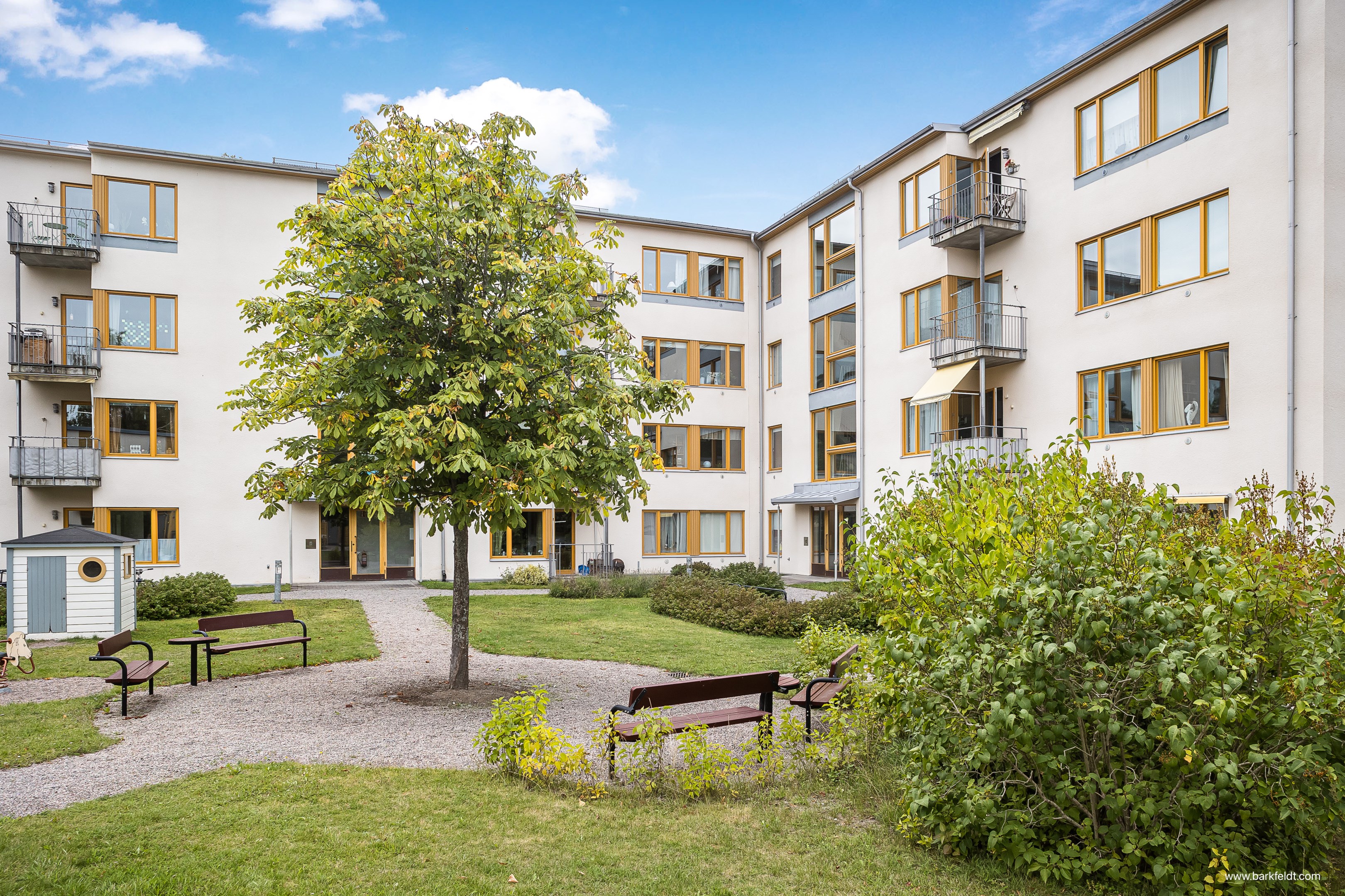 Bostadsbild från Gustaf Kjellbergs väg 32, Kommande i Ulleråker, Uppsala