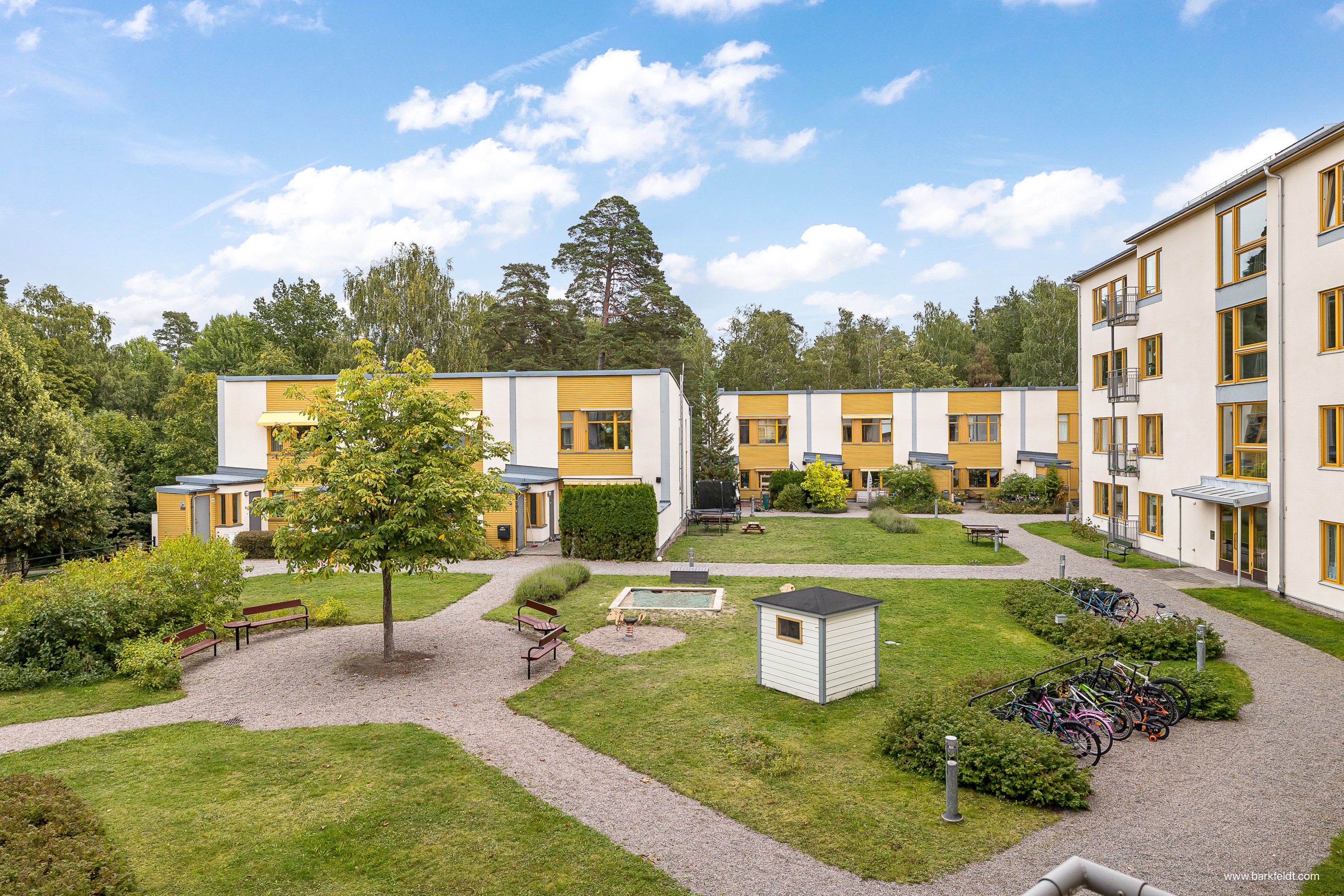 Bostadsbild från Gustaf Kjellbergs väg 32, Kommande i Ulleråker, Uppsala