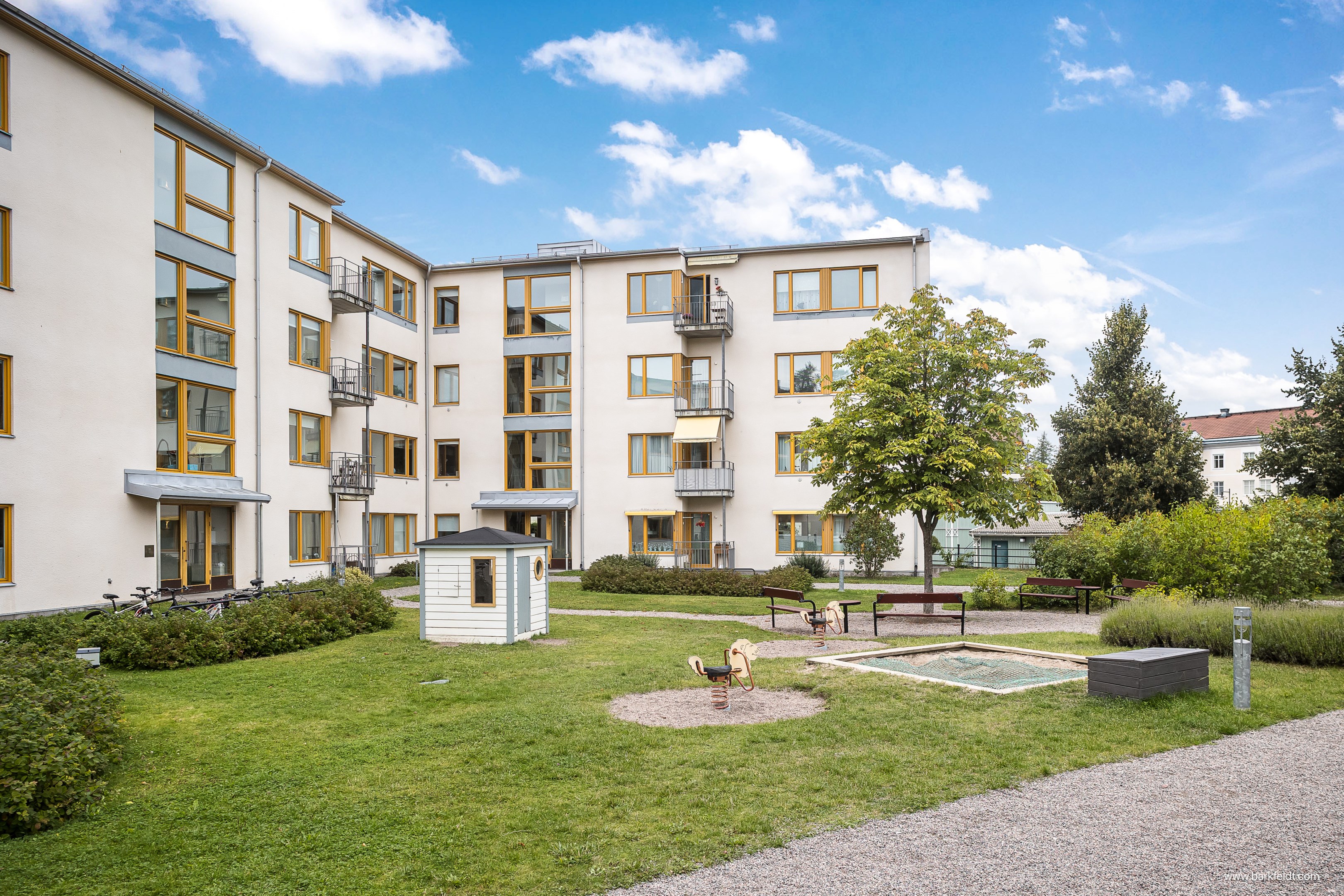 Bostadsbild från Gustaf Kjellbergs väg 32, Kommande i Ulleråker, Uppsala