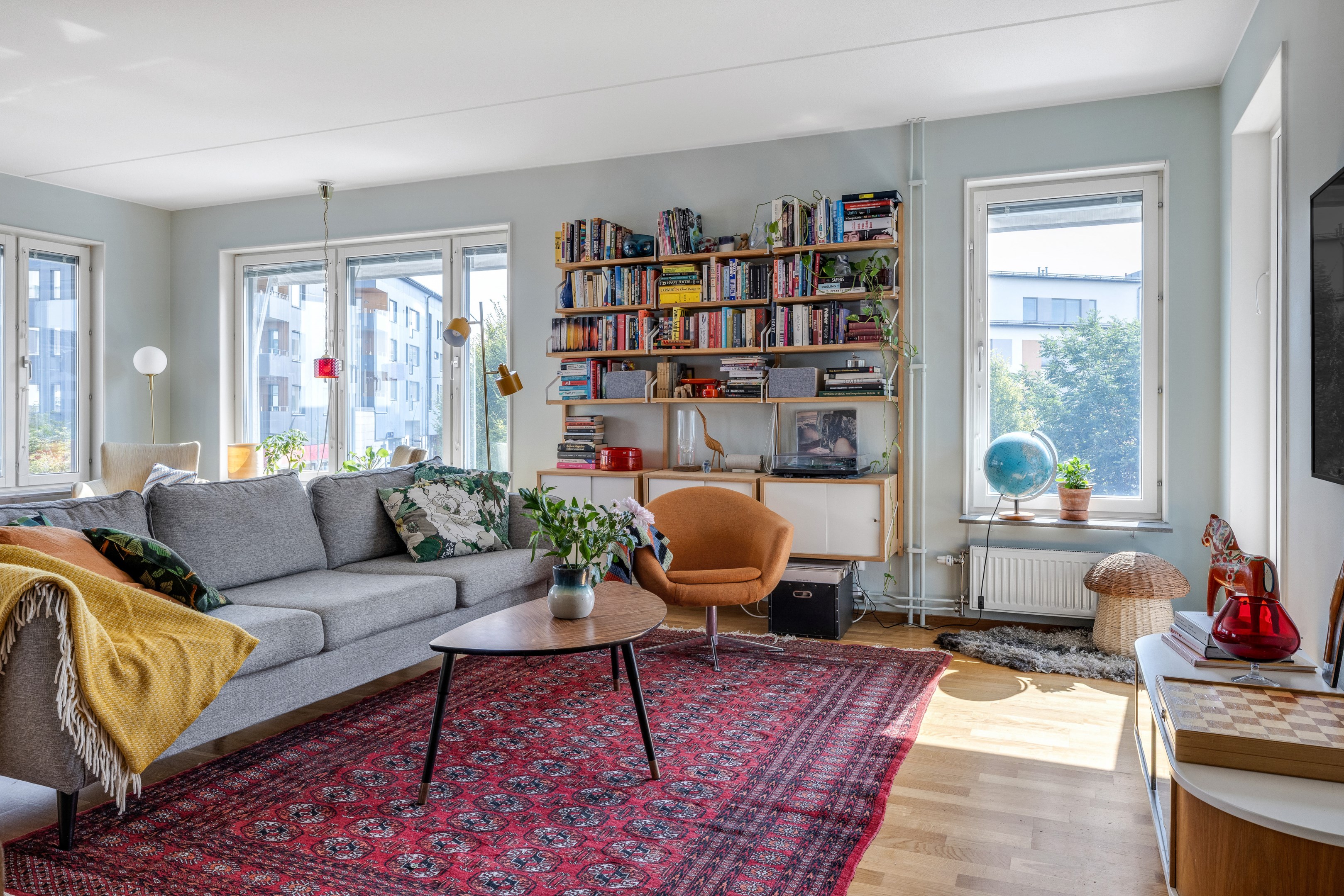 Bostadsbild från Rörgatan 12, Kommande i Luthagen, Uppsala