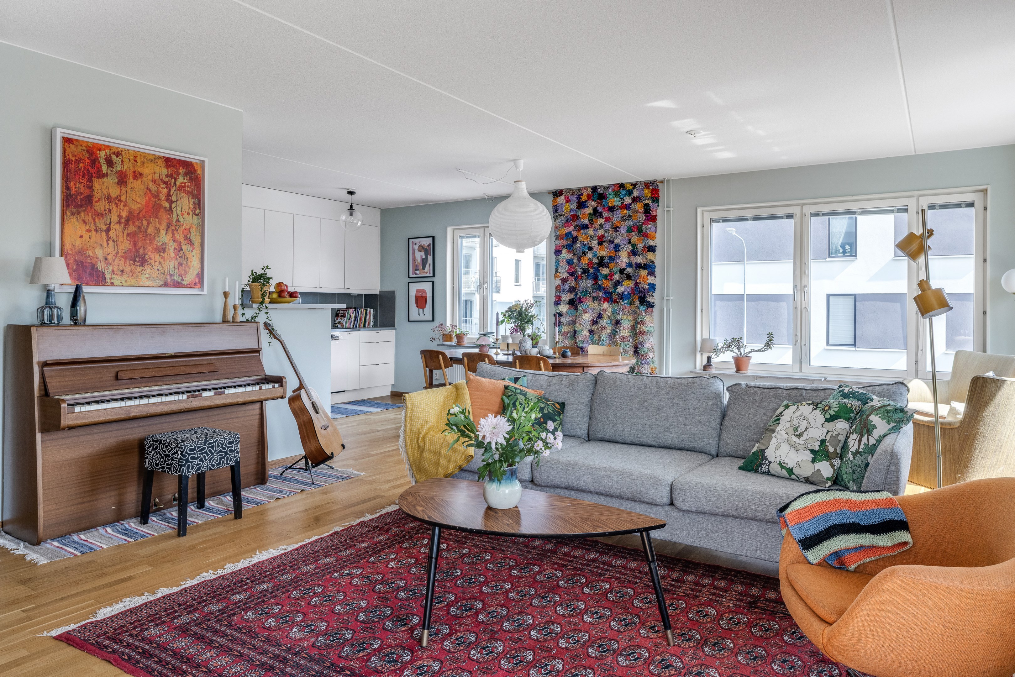 Bostadsbild från Rörgatan 12, Kommande i Luthagen, Uppsala