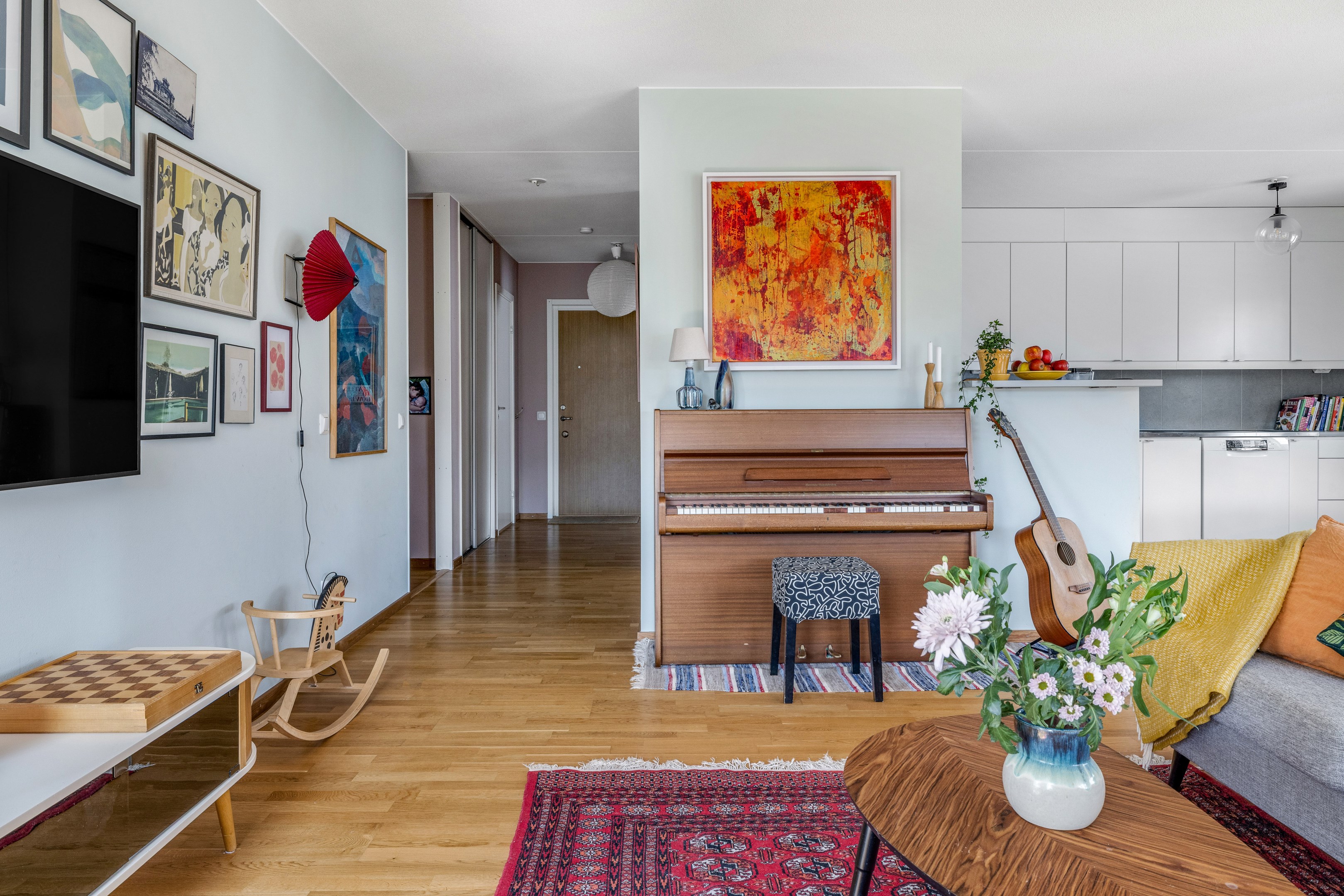 Bostadsbild från Rörgatan 12, Kommande i Luthagen, Uppsala