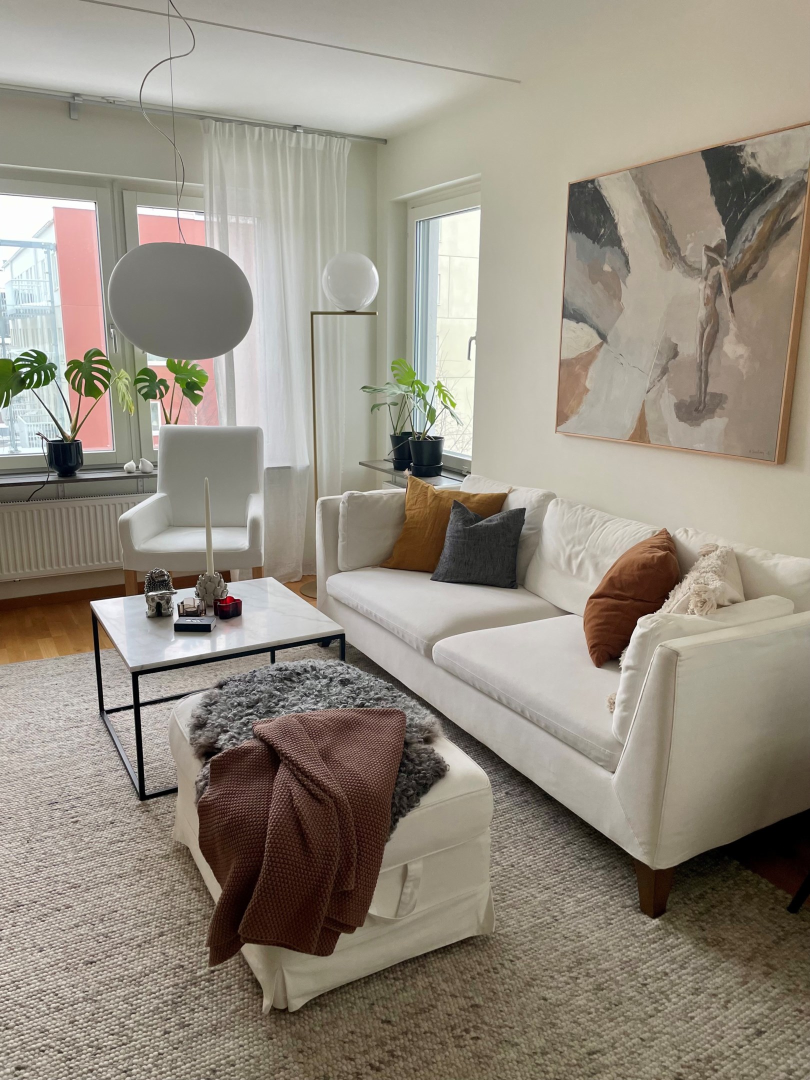 Bostadsbild från Råbyvägen 32, Kommande i Kapellgärdet, Uppsala